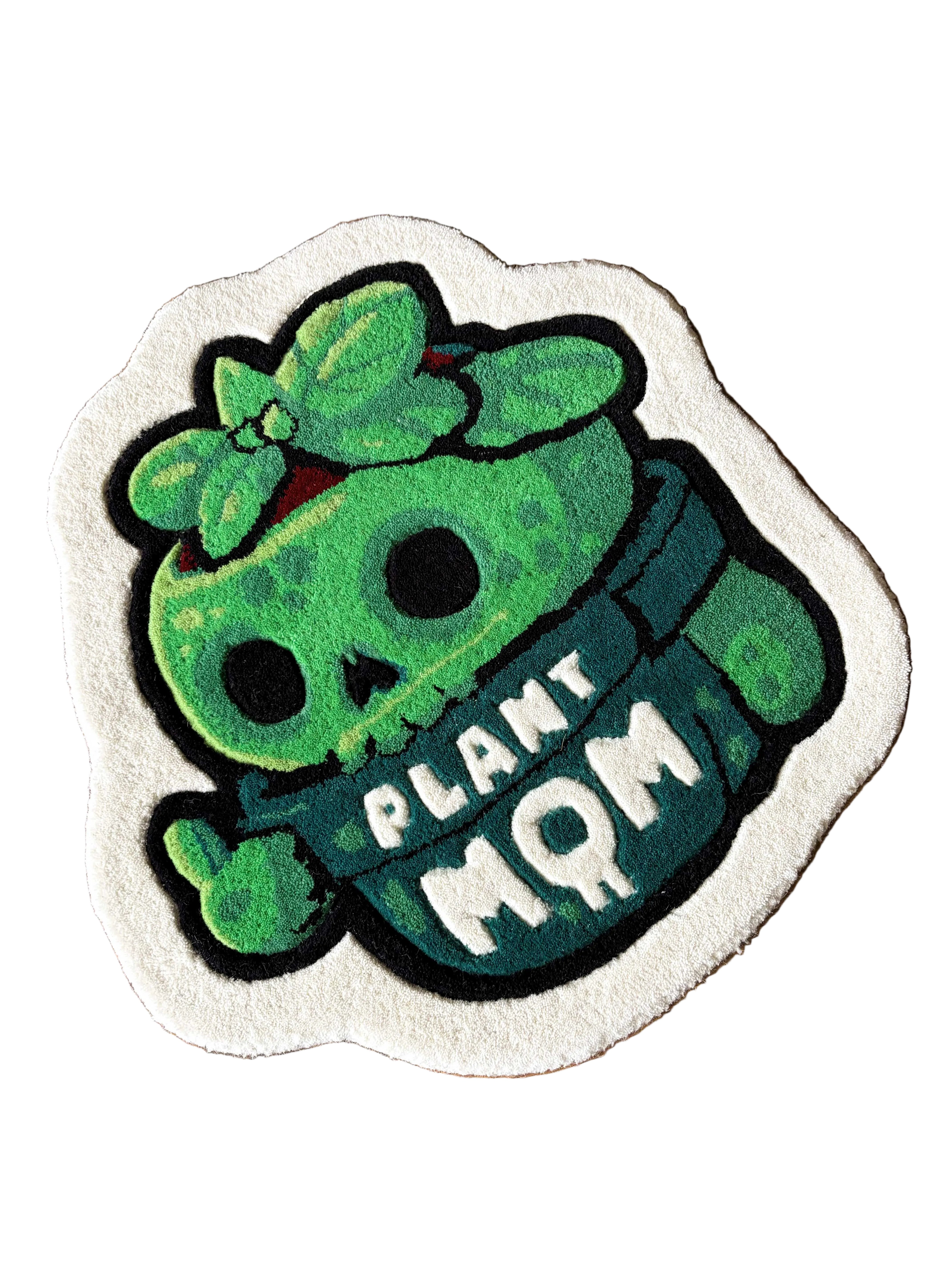 Plant Mom Hand tufted Custom Rug