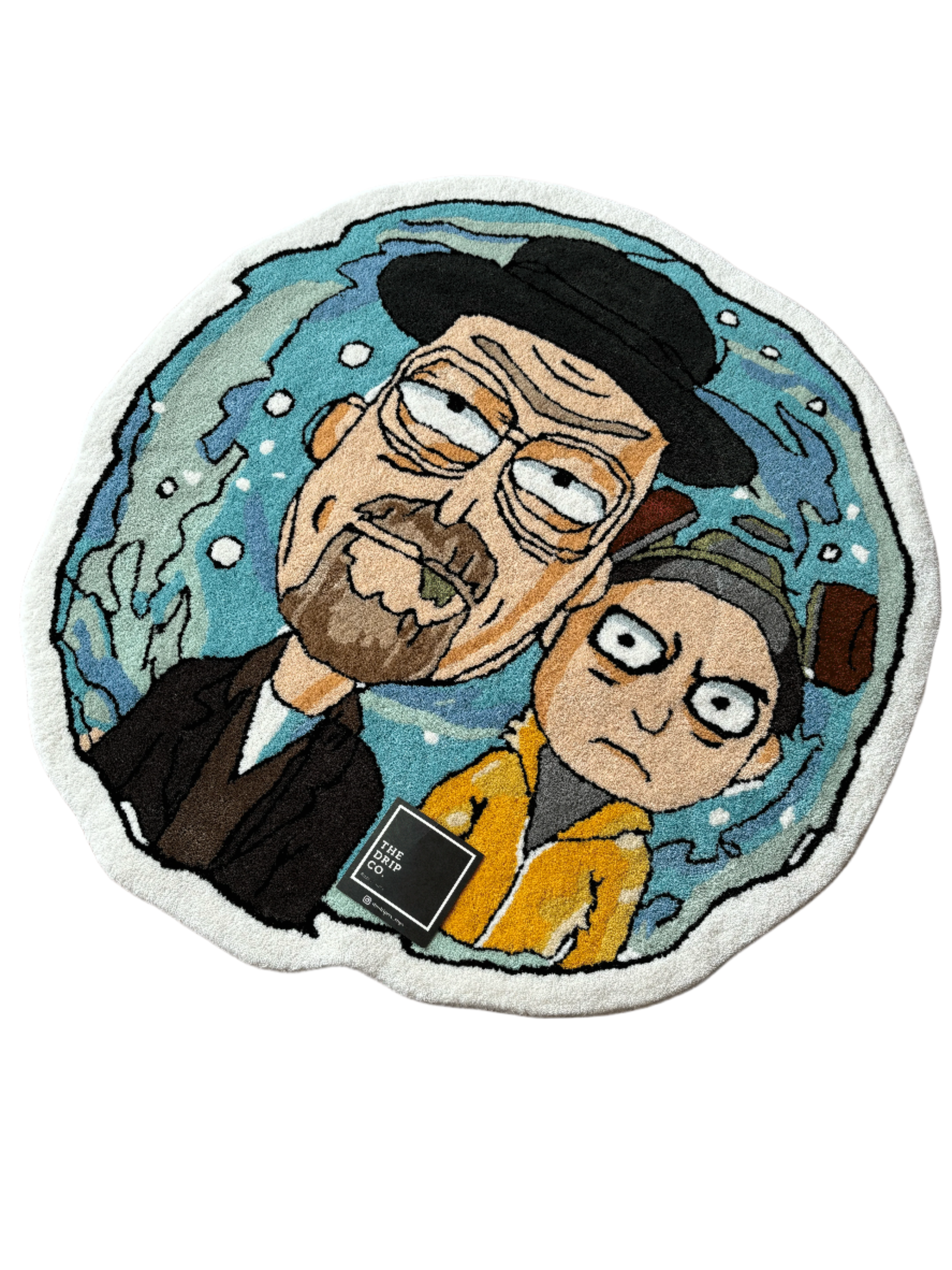 Rick & Morty X Breaking Bad Hand Tufted Rug