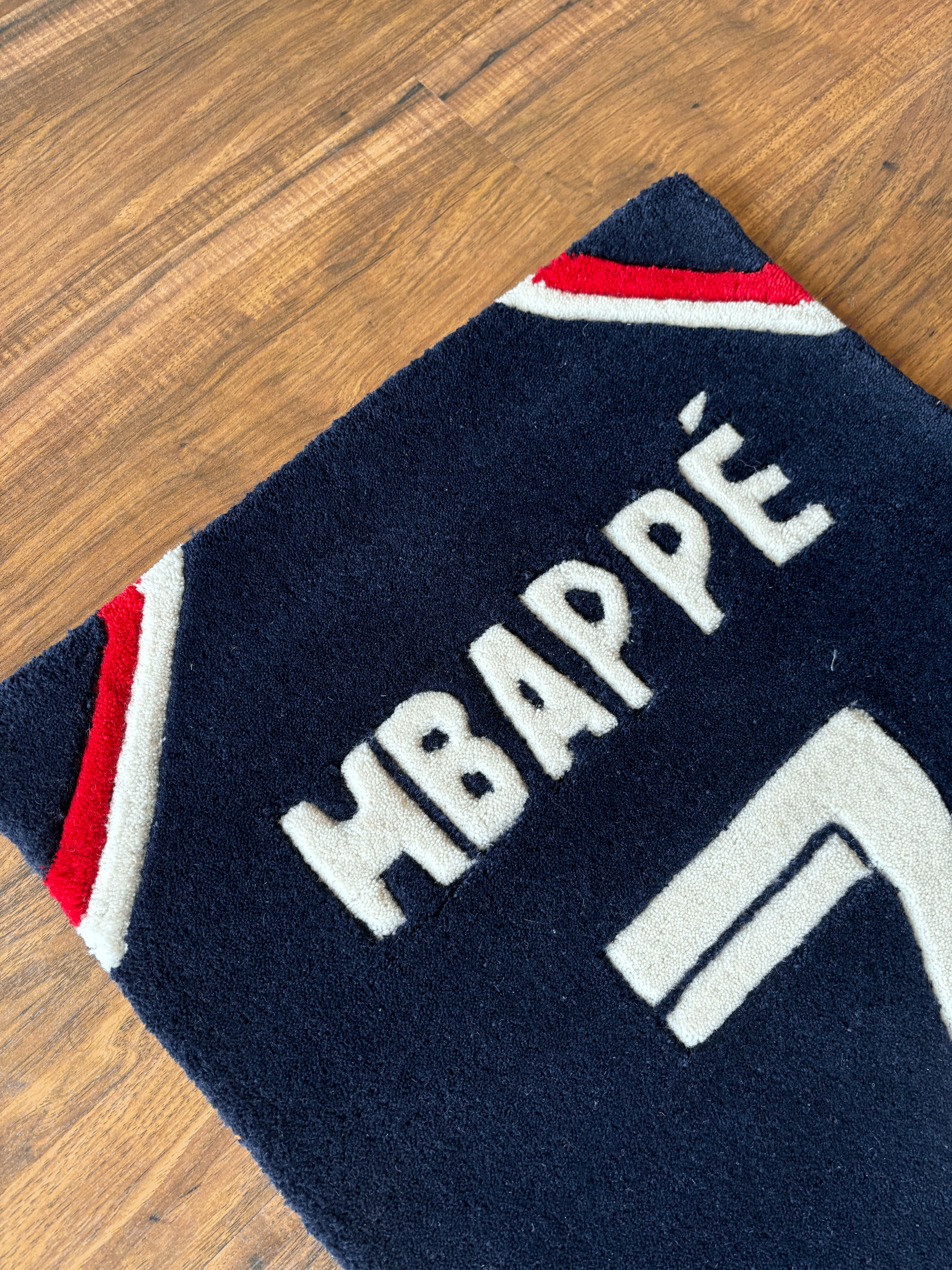 Mbappé PSG jersey Rug