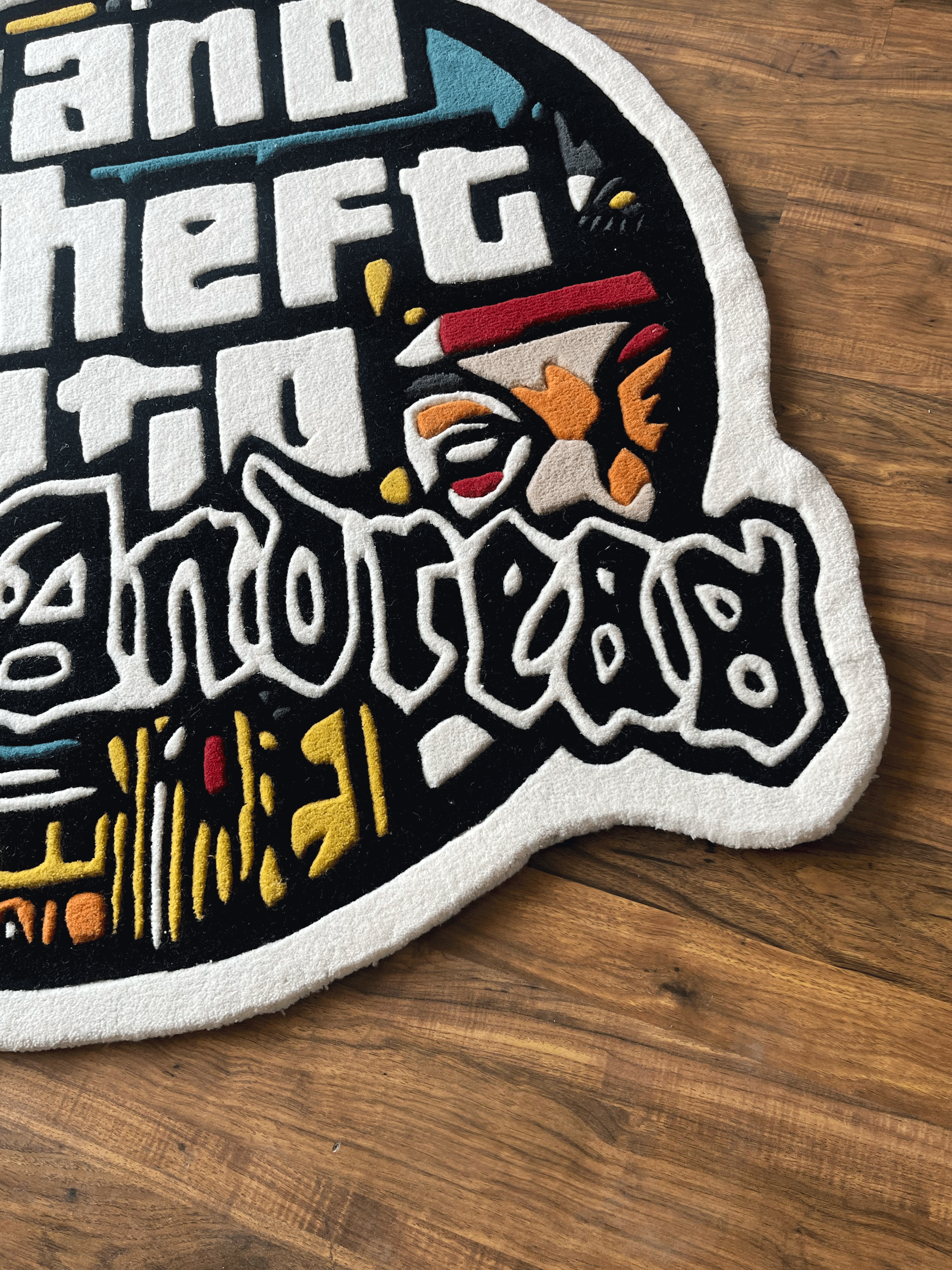 GTA San Andreas logo Hand tufted Rug