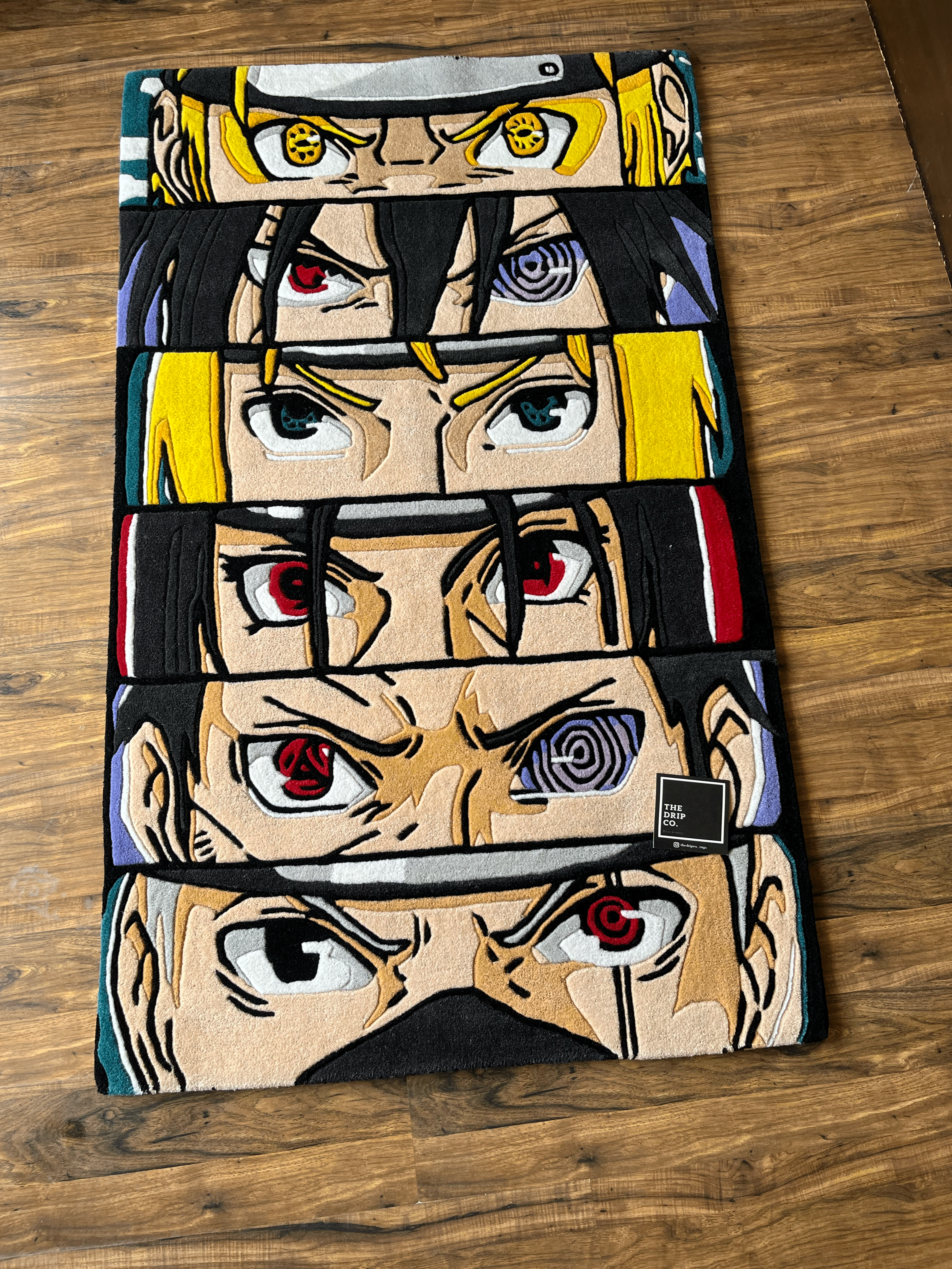 Legendary Eyes Rug - Naruto - Hand Tufted Rug