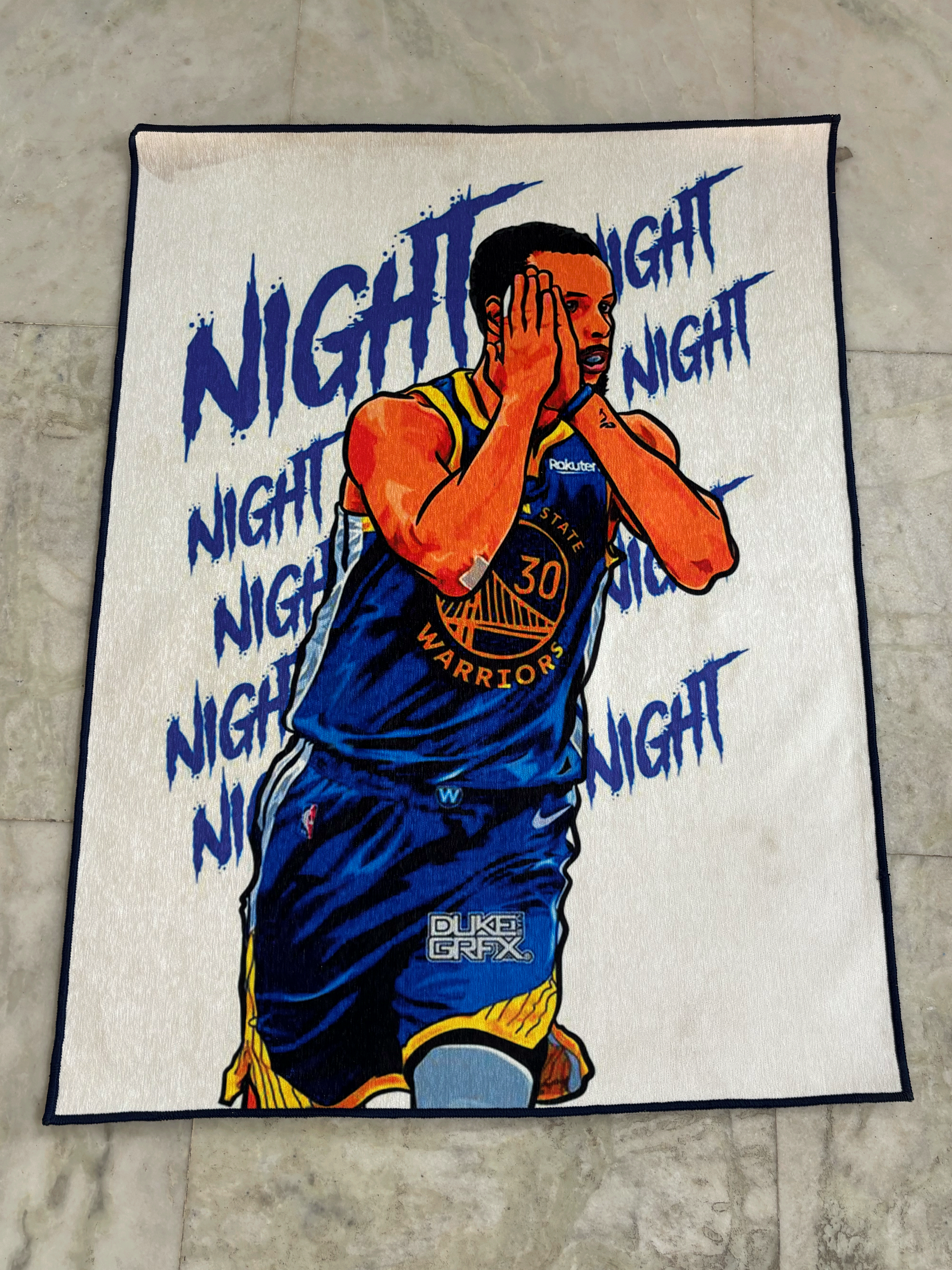 Stephen curry Washable Rug