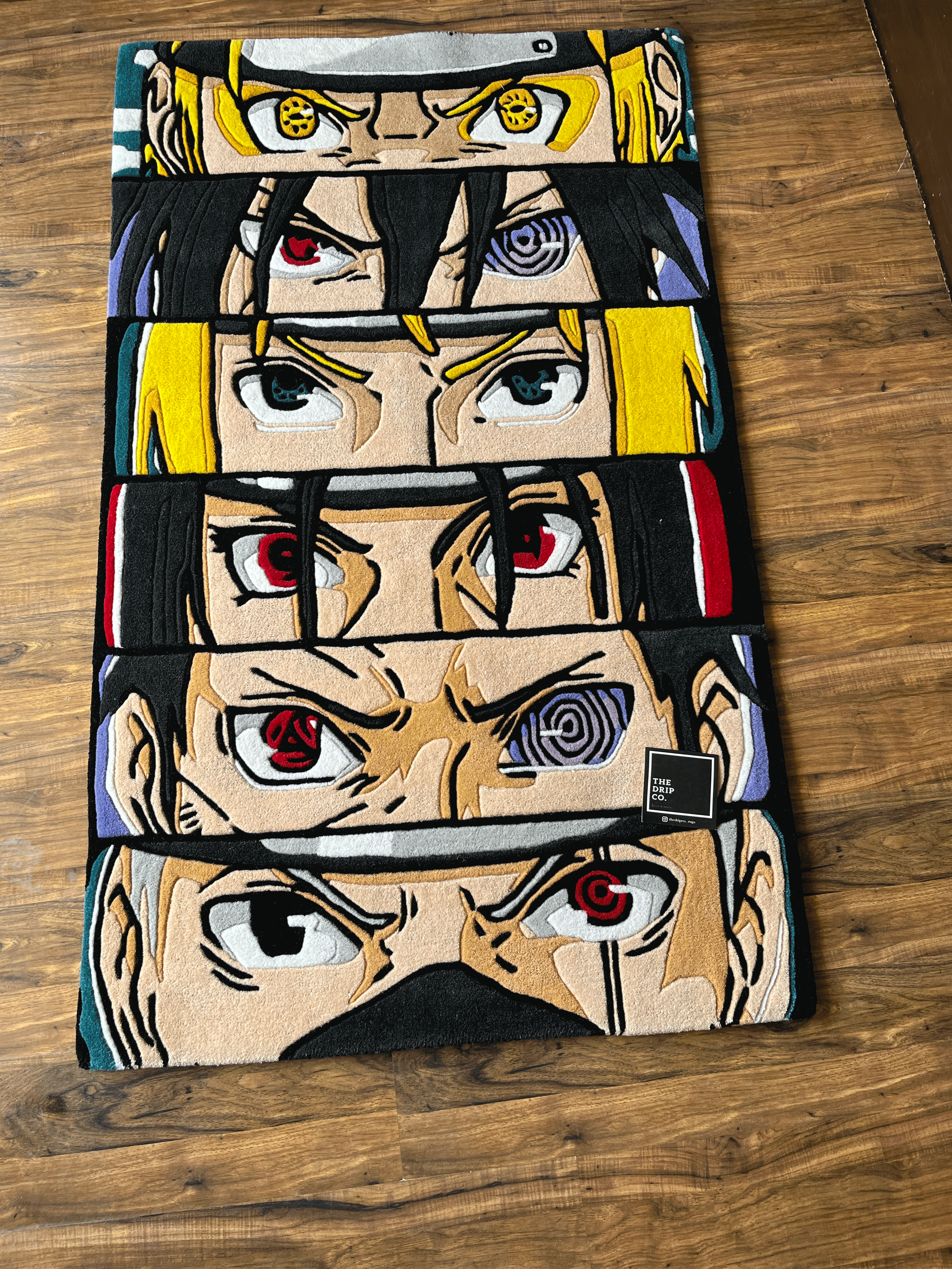 Legendary Eyes Rug - Naruto - Hand Tufted Rug