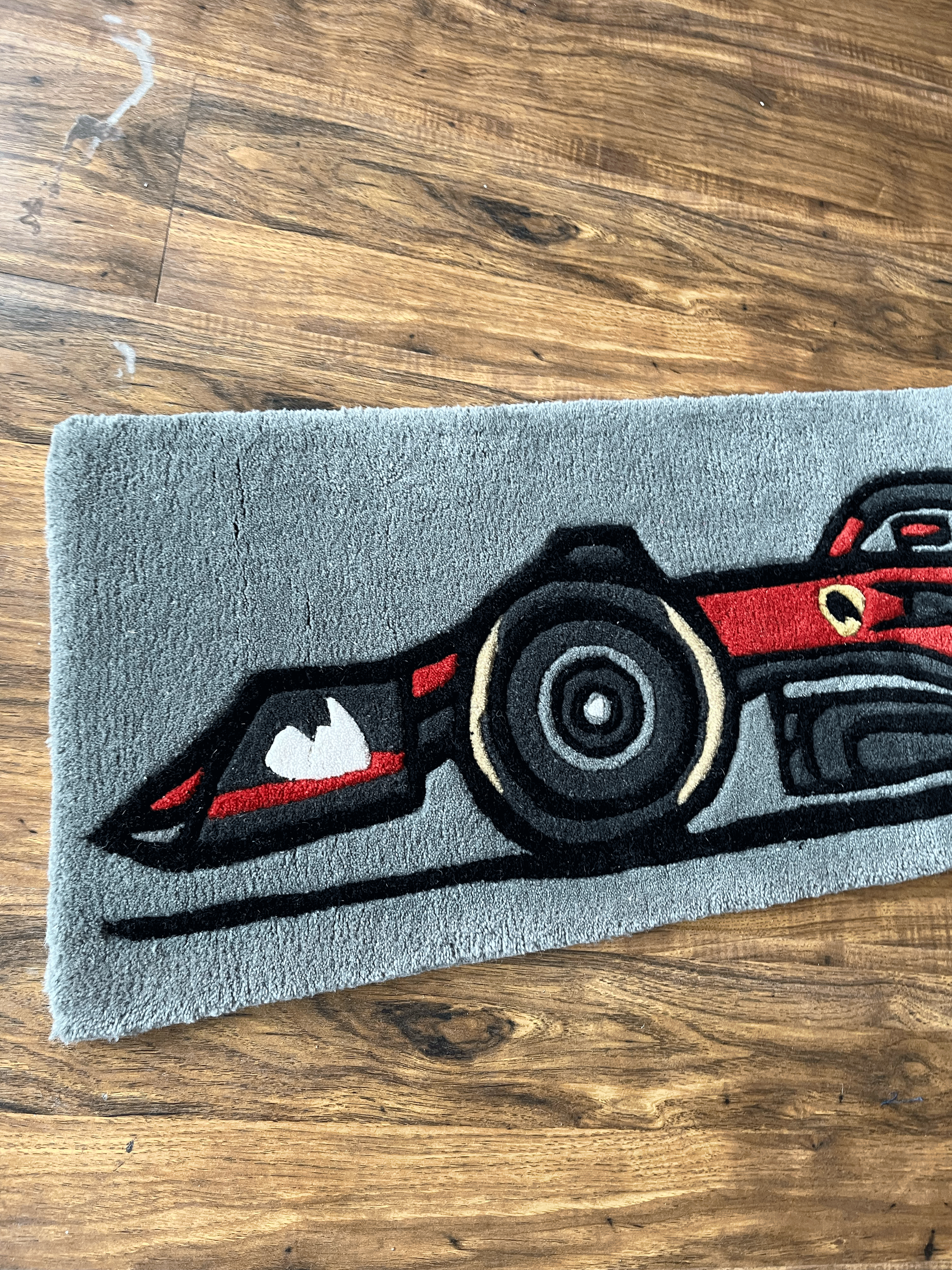 Ferrari F1 Car Rug