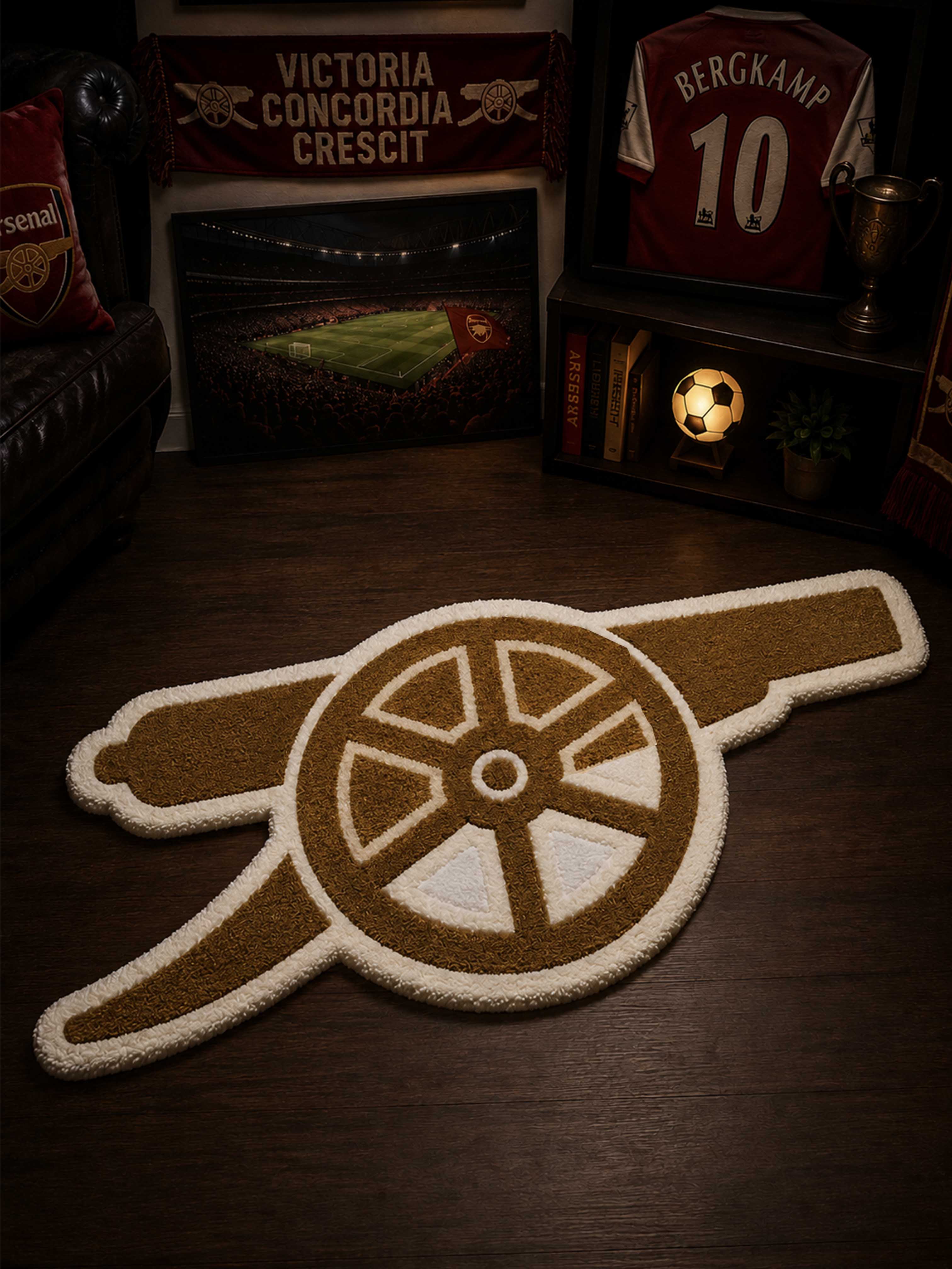 Gunners fan art Hand Tufted Rug
