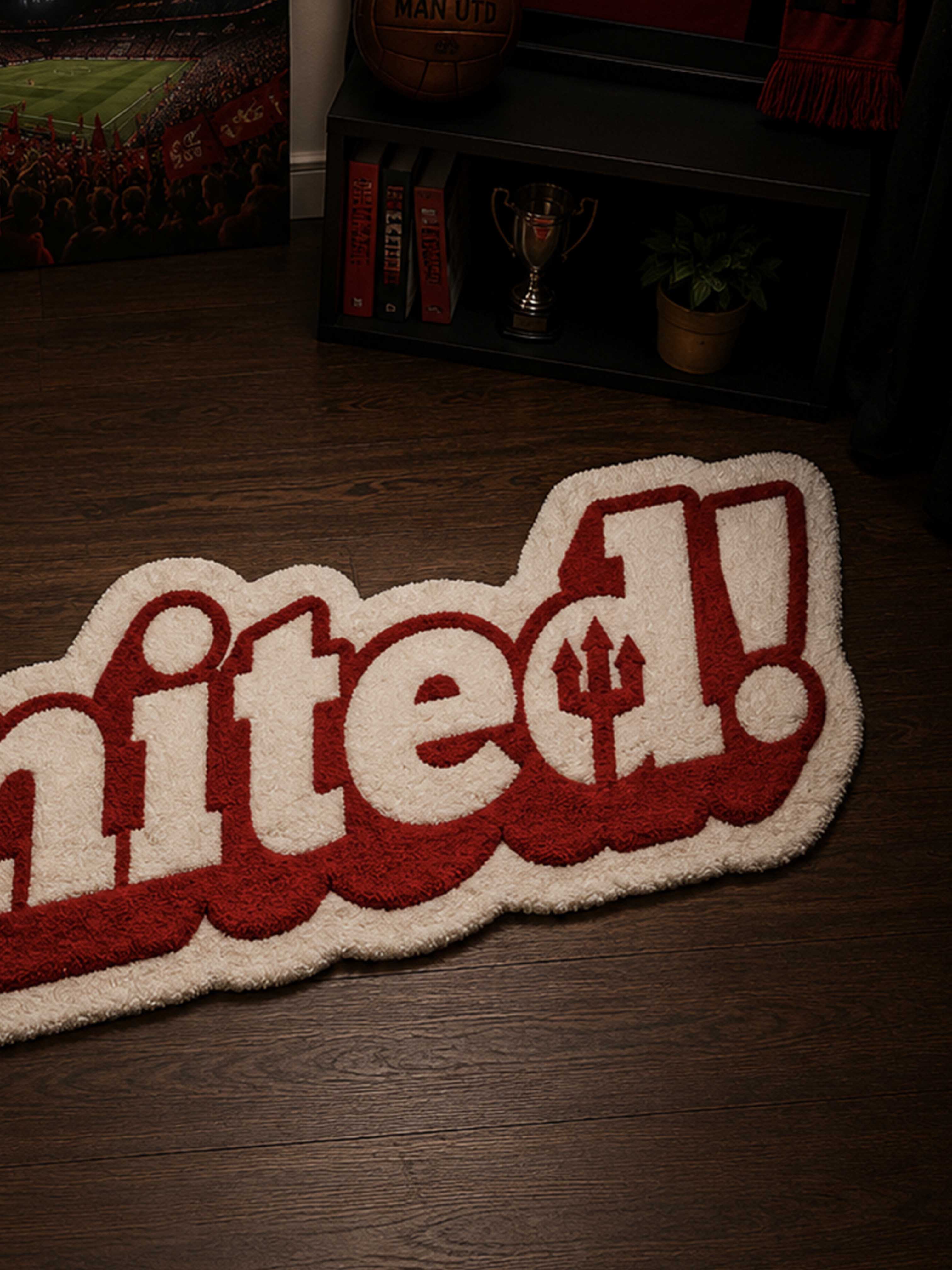 United fan art Hand Tufted Rug