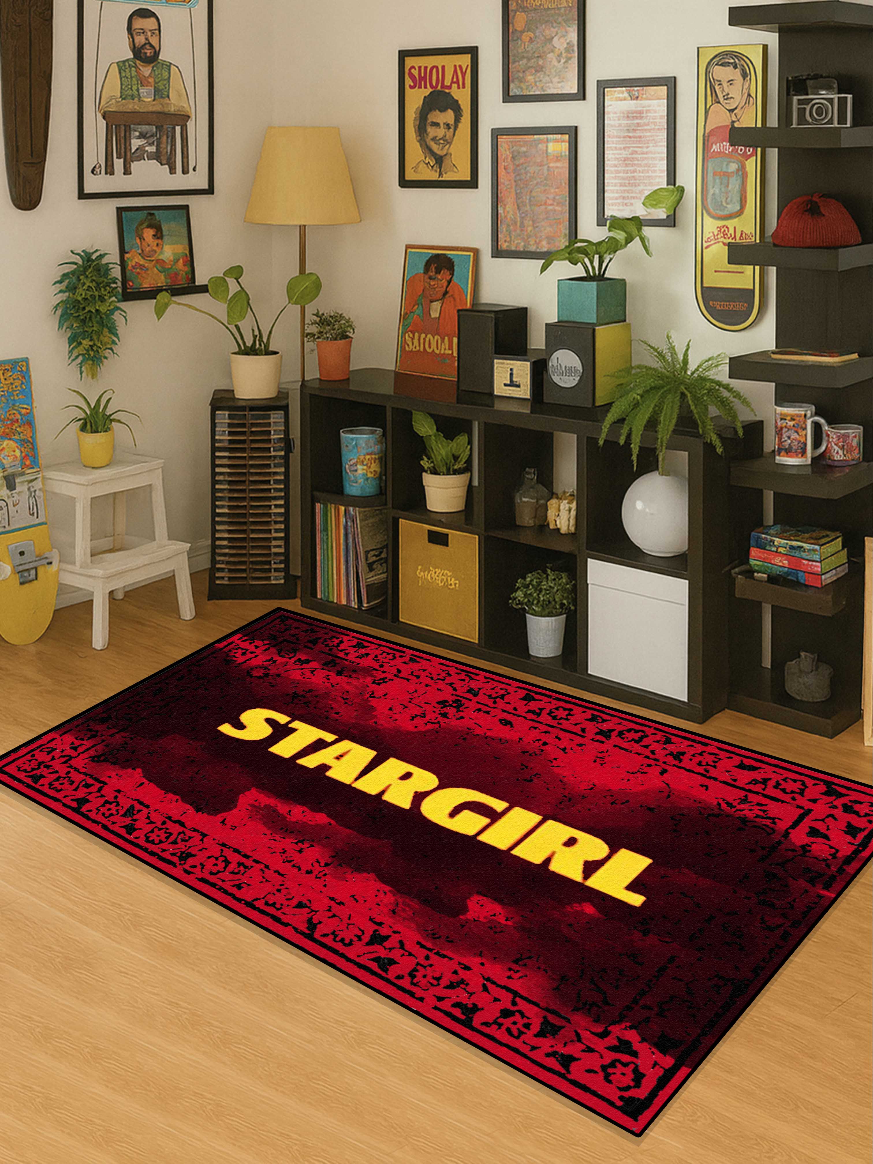 Stargirl traditional design Washable Custom Rug