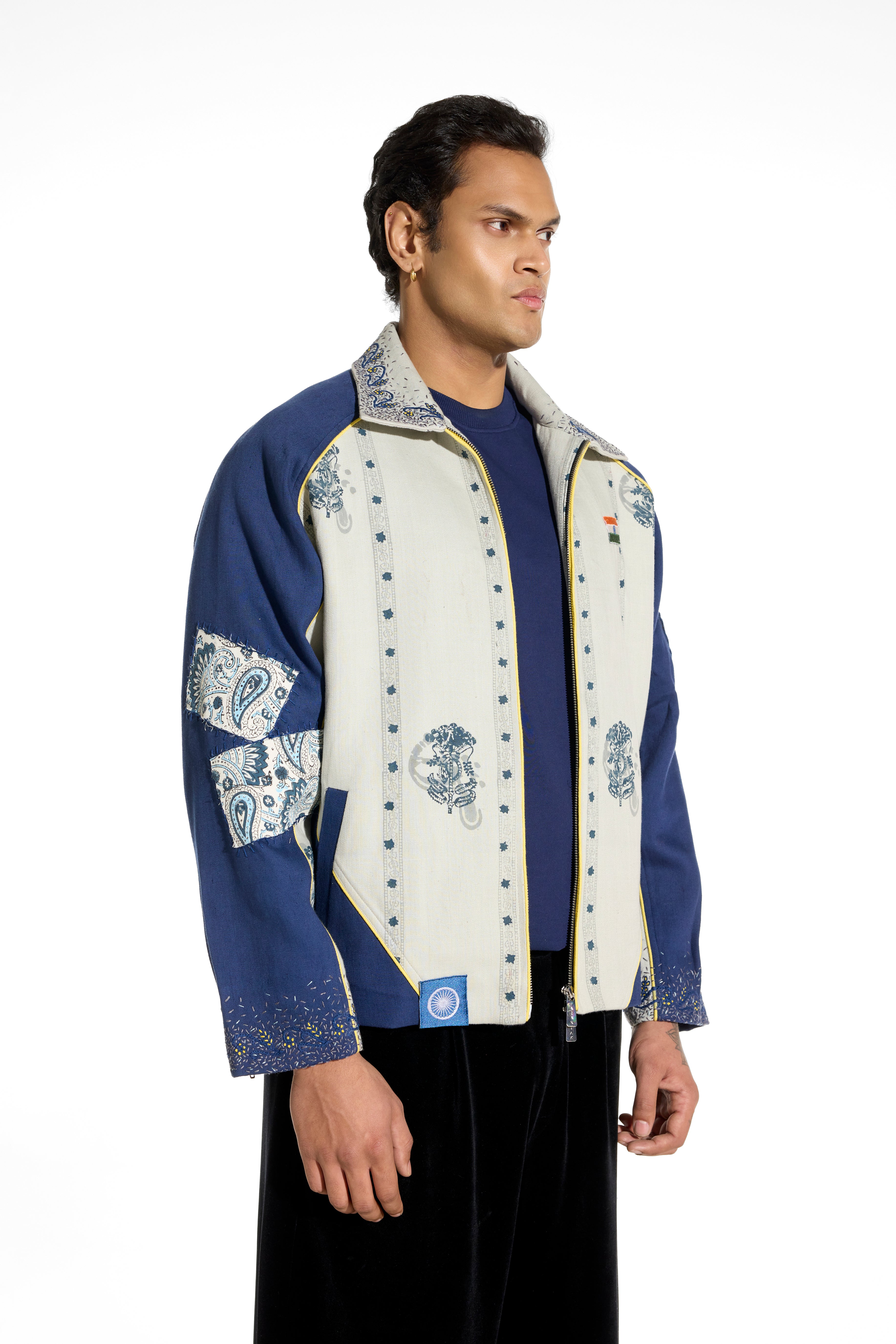 Striped Indigo Glory Jacket