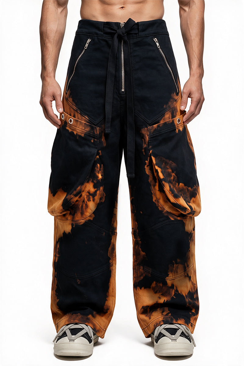 Flame Washed Cargos (Hand -Painted Ltd Ver.)
