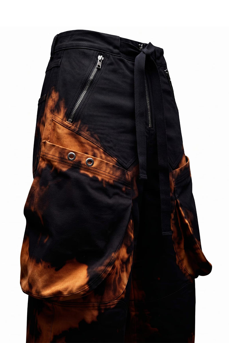 Flame Washed Cargos (Hand -Painted Ltd Ver.)