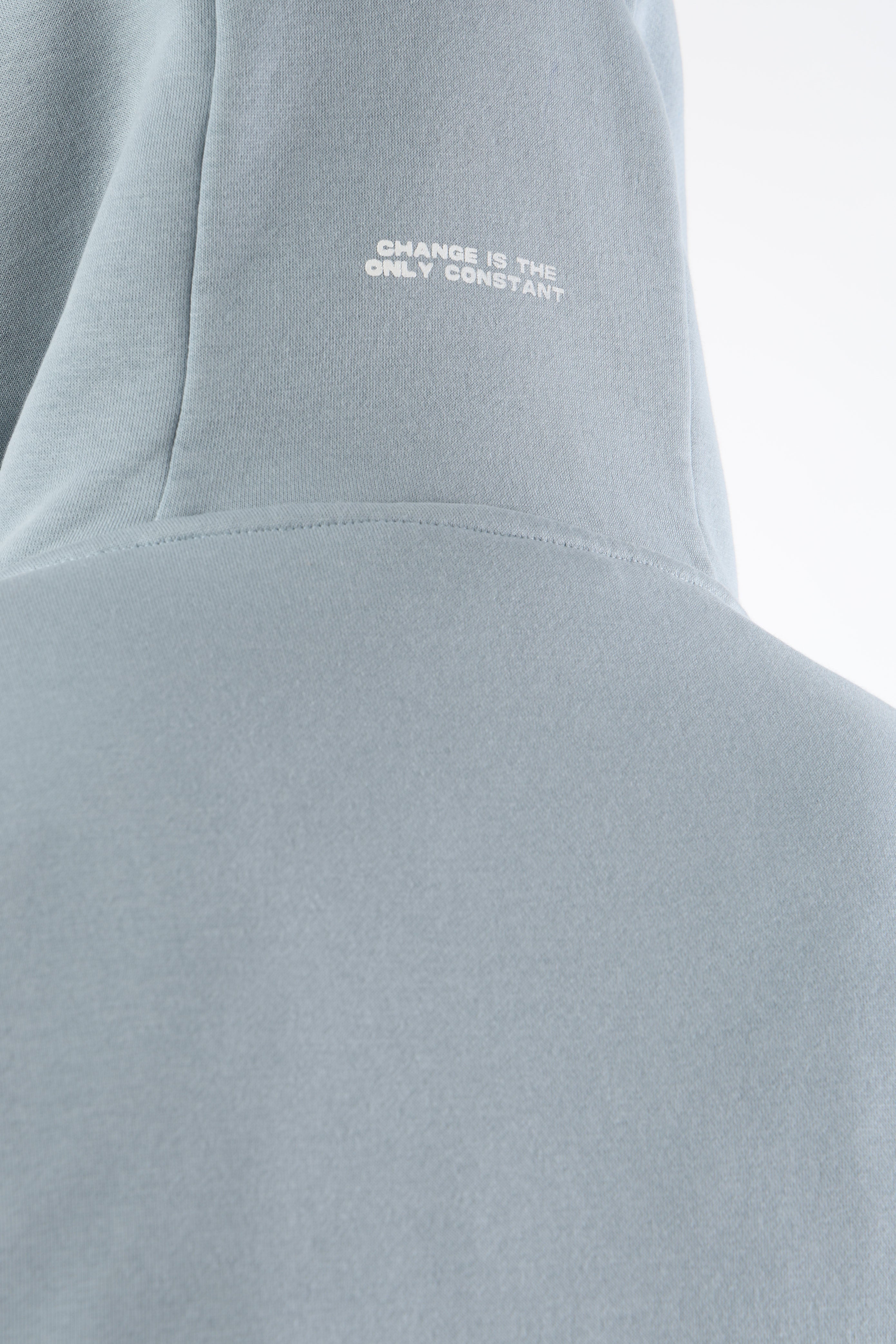 Pastel Blue Everyday Zipper Hoodie