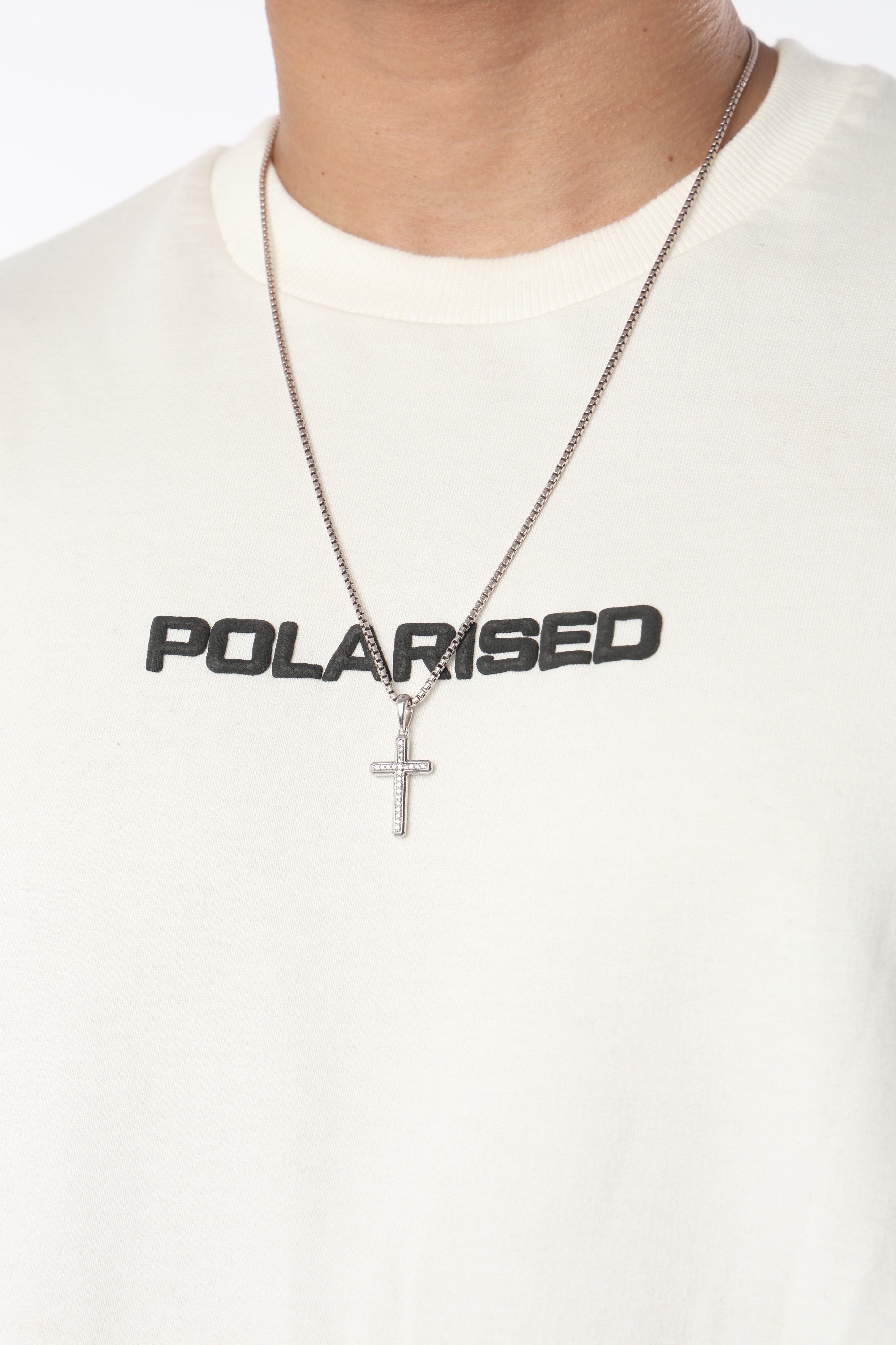Polarised White T-shirt
