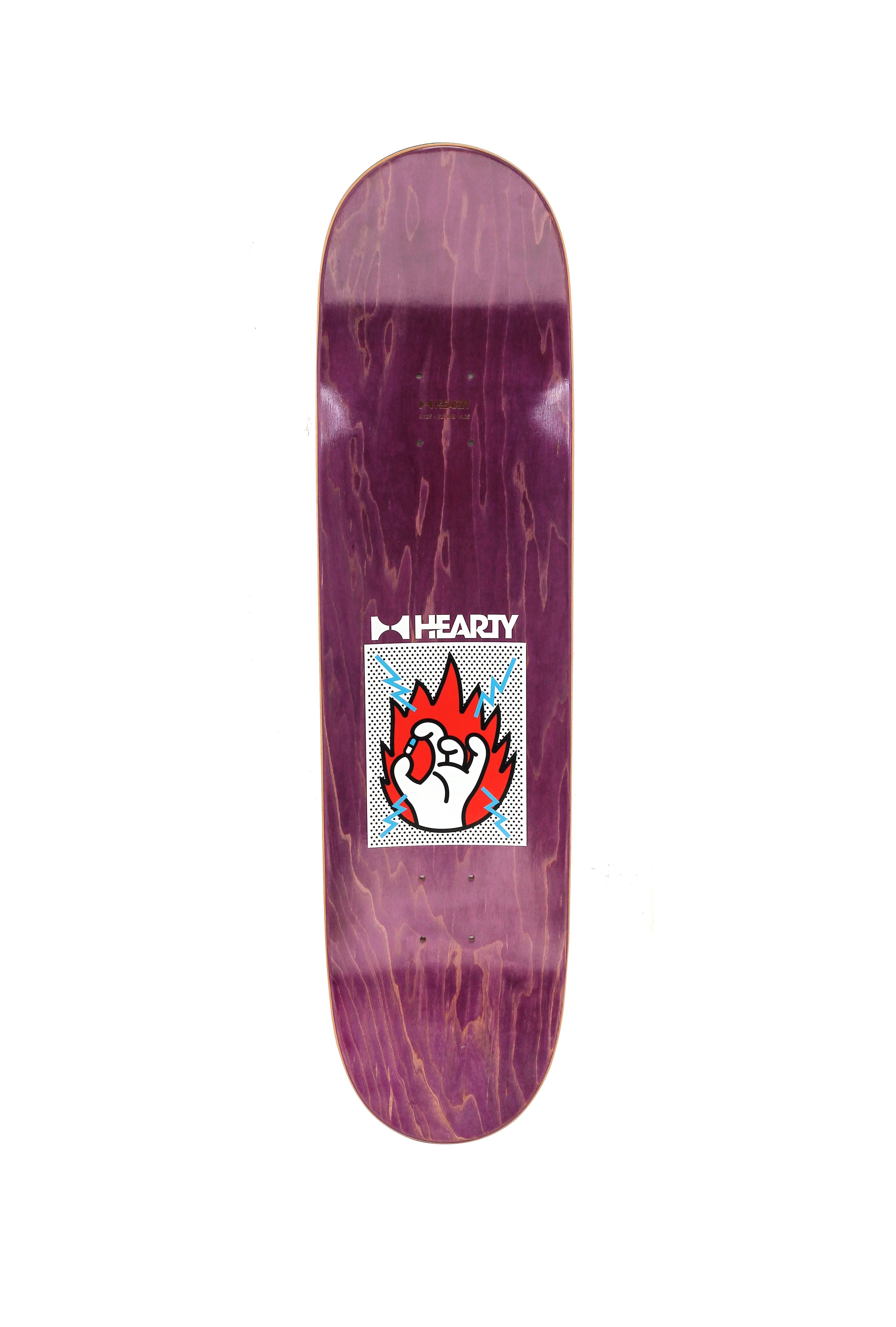 Hearty Skateboard Deck Take a Chill Pill Teal/Orange- 8.0", 8.125" & 8.25"
