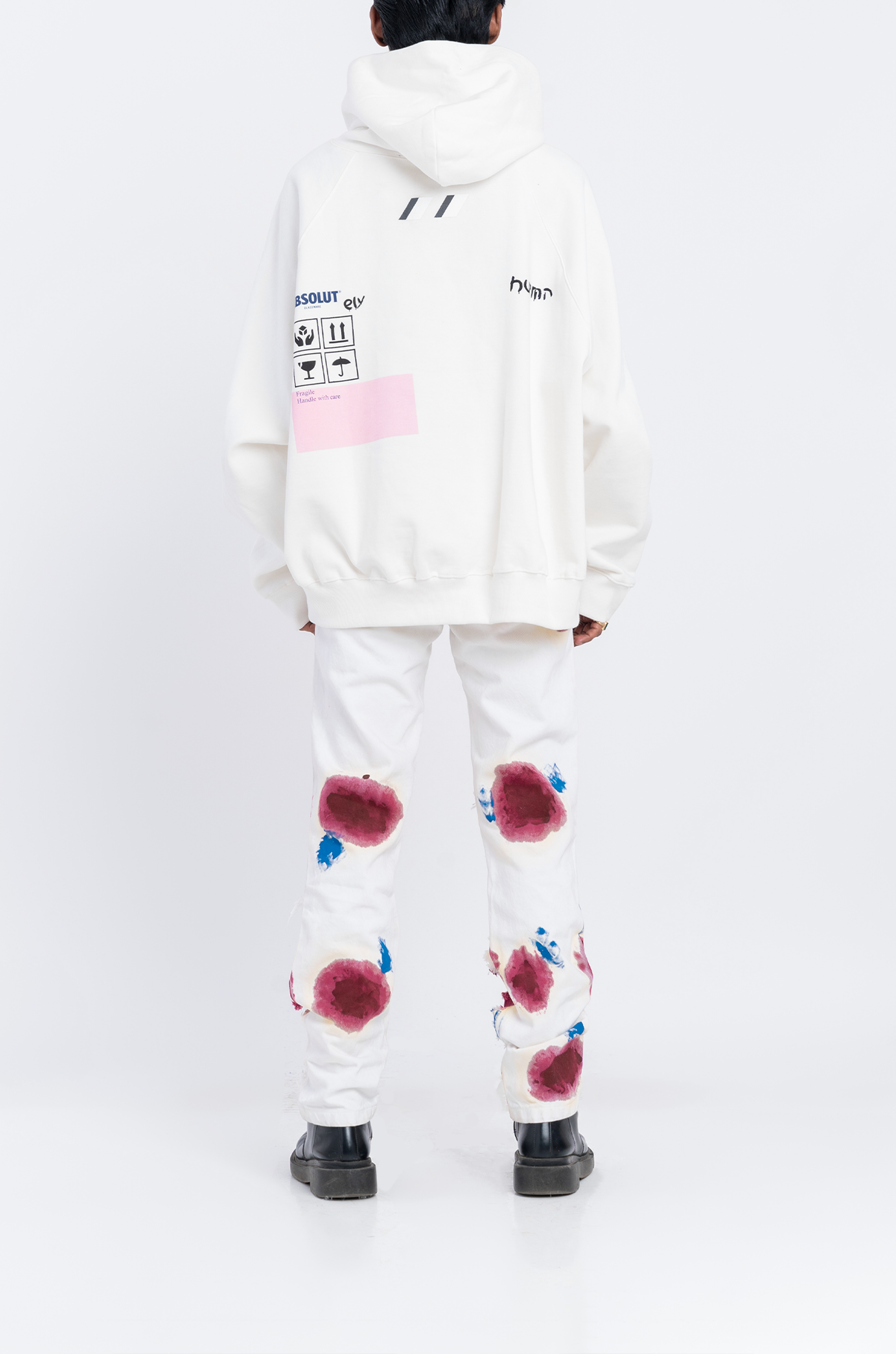 '8 Billion Flavours' Hoodie (White)