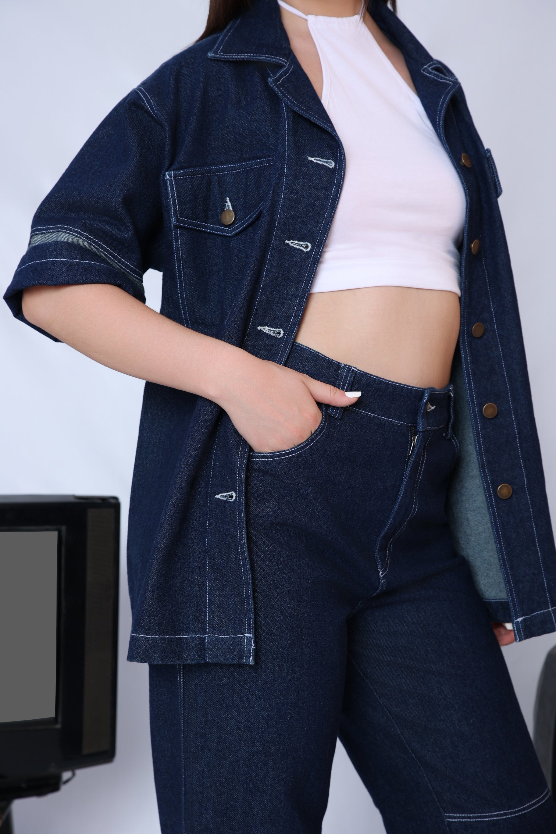 INDIGO DENIM SHIRT