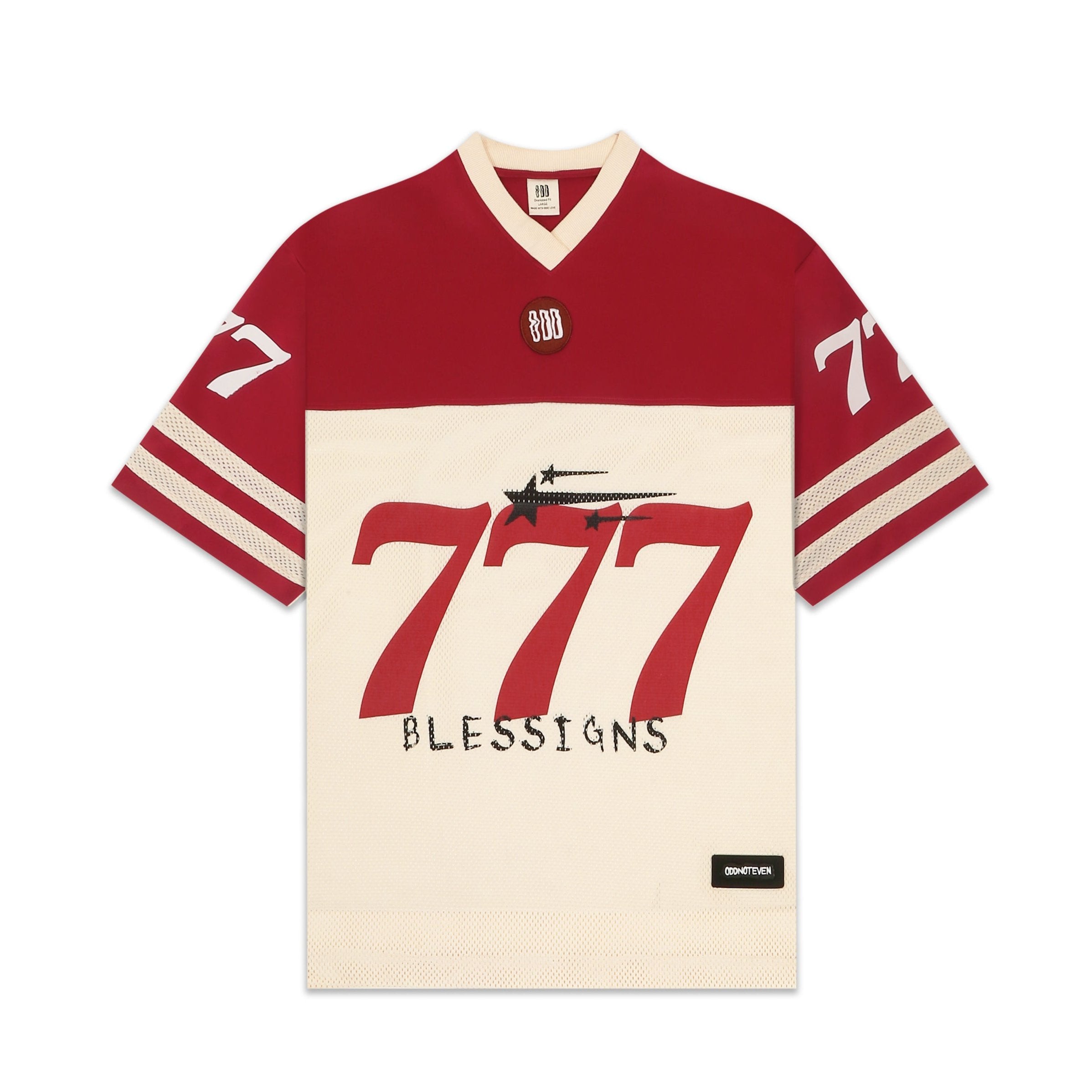 777 Red-Beige Jersey