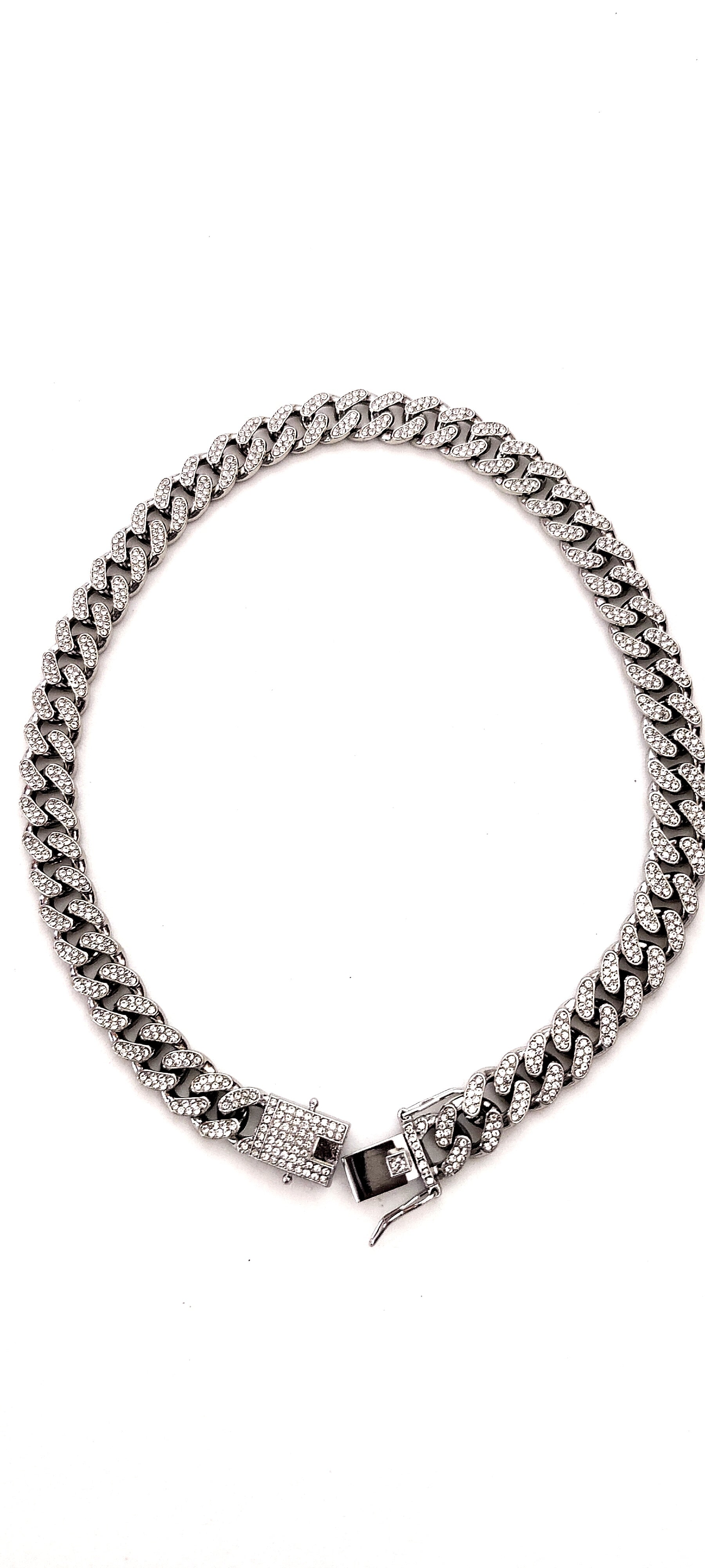Artic Ice Cuban Link necklace by Freshice