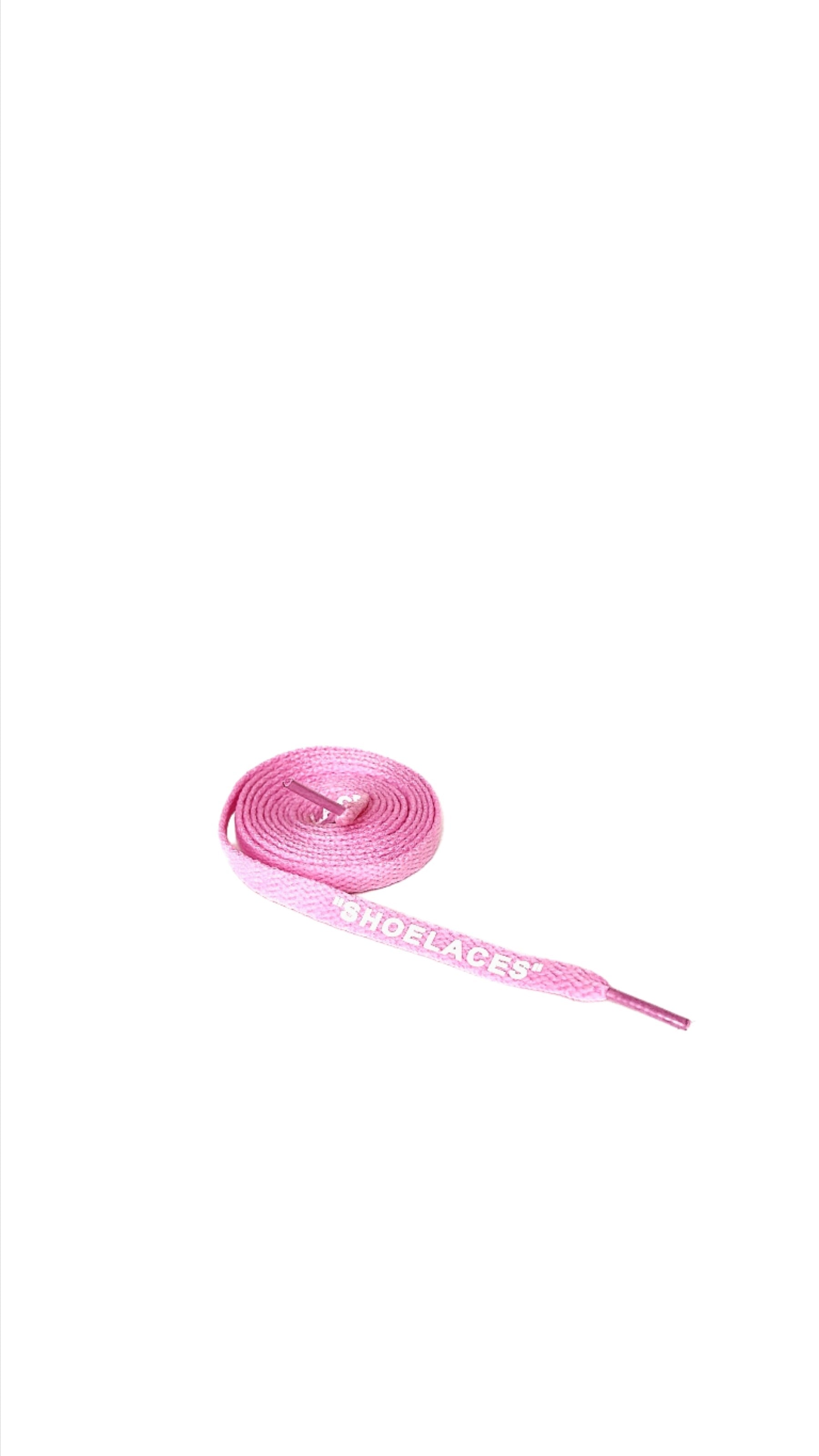 BABY PINK OFF-WHITE STYLE "SHOELACES" BY TGLC