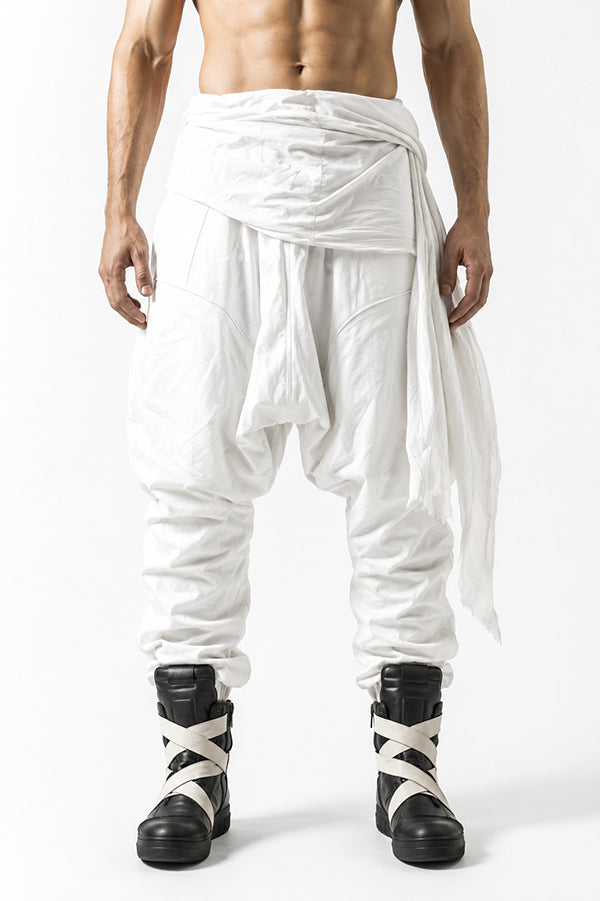 Draped Harem Pants (Limited White Version)