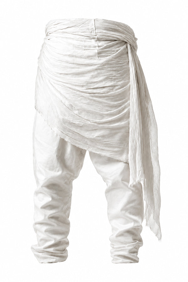 Draped Harem Pants (Limited White Version)
