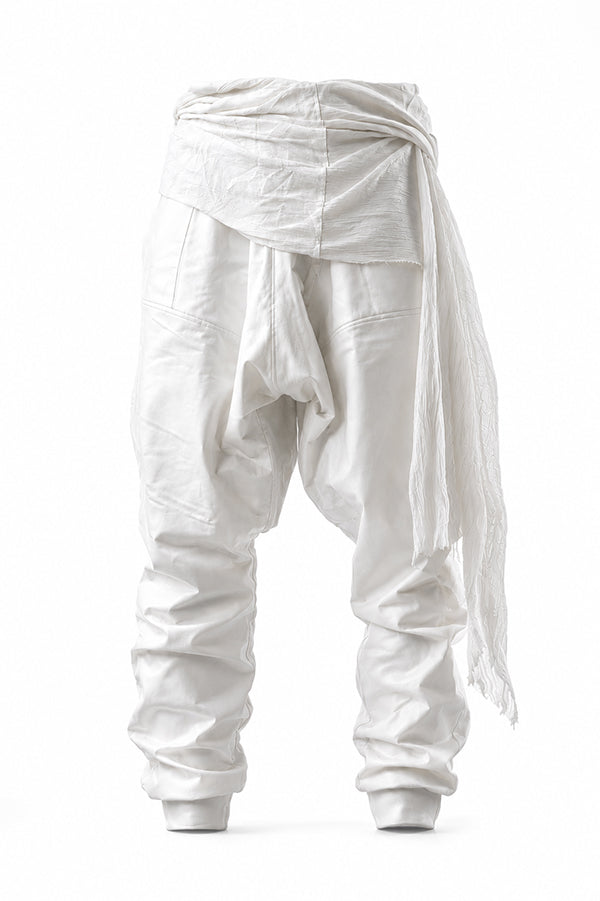 Draped Harem Pants (Limited White Version)
