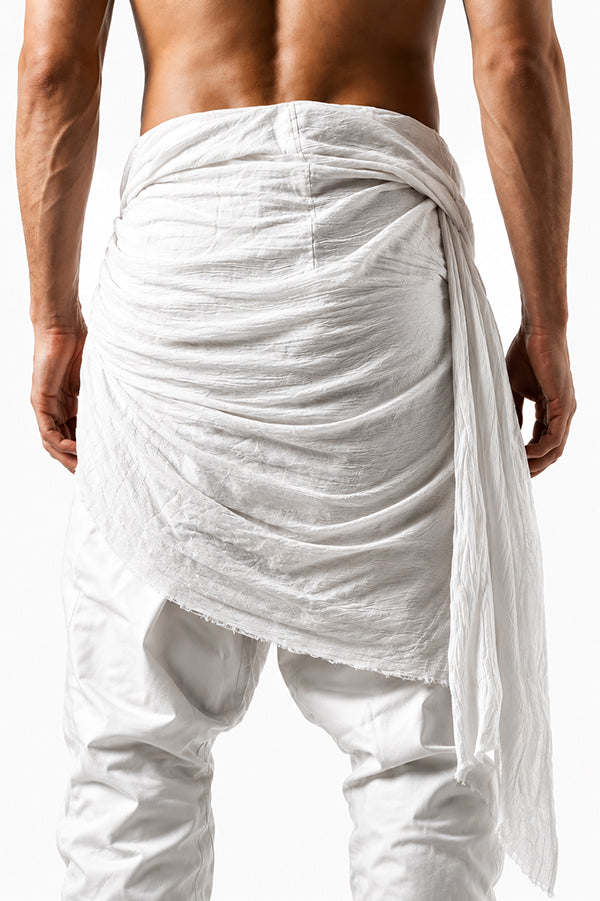 Draped Harem Pants (Limited White Version)
