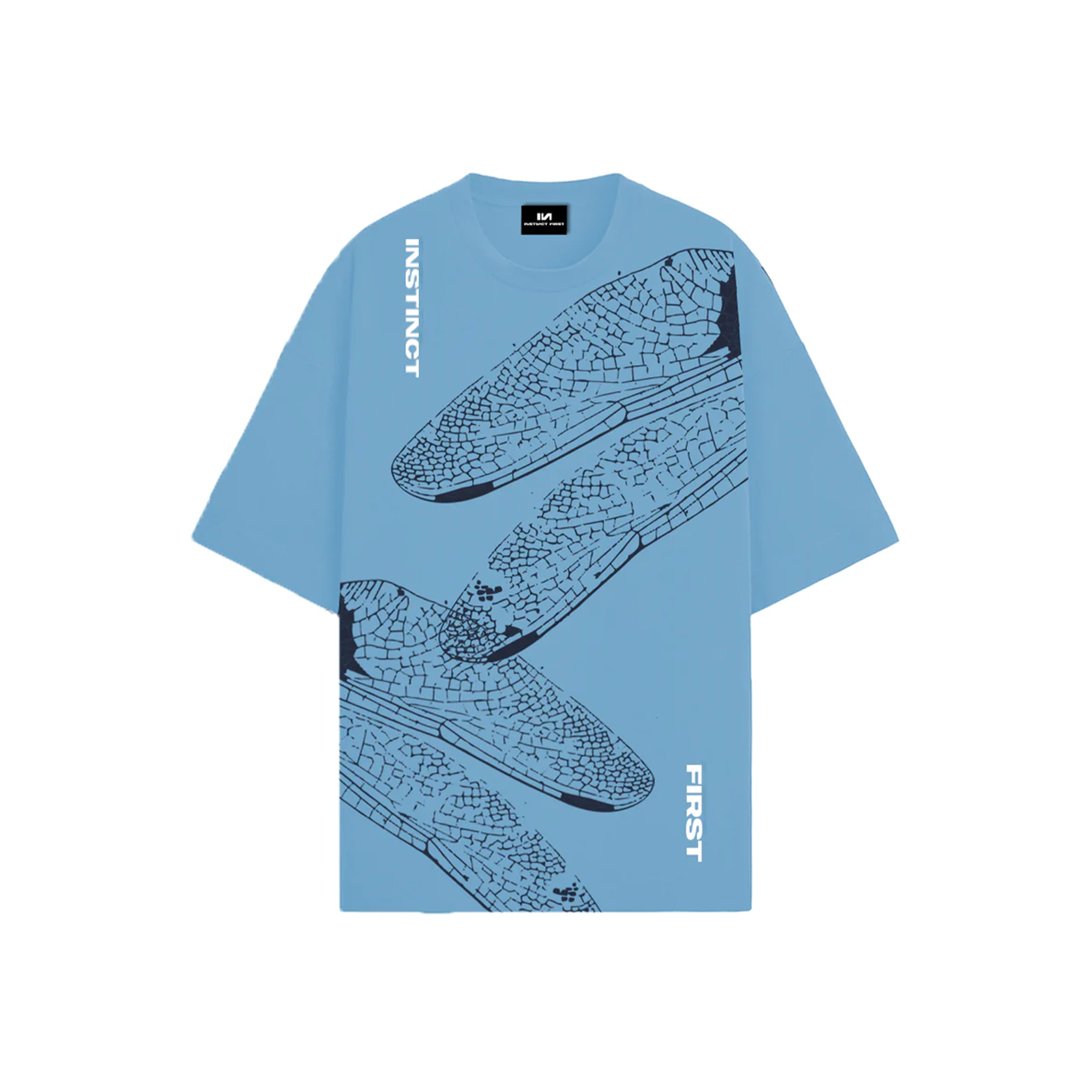 Blue Bee Tee- Oversized Tshirt