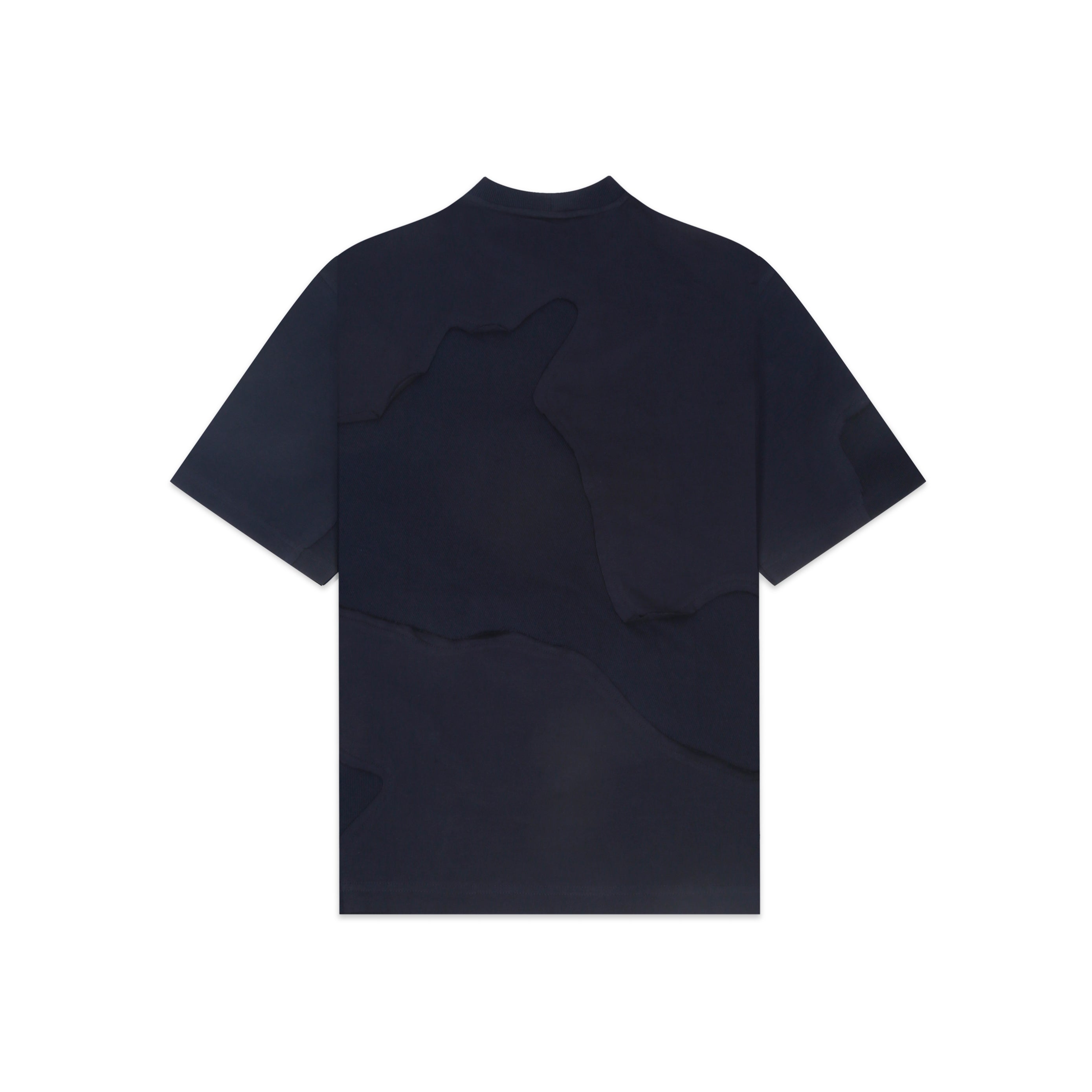 Ruff Cuts Navy Blue T-Shirt.