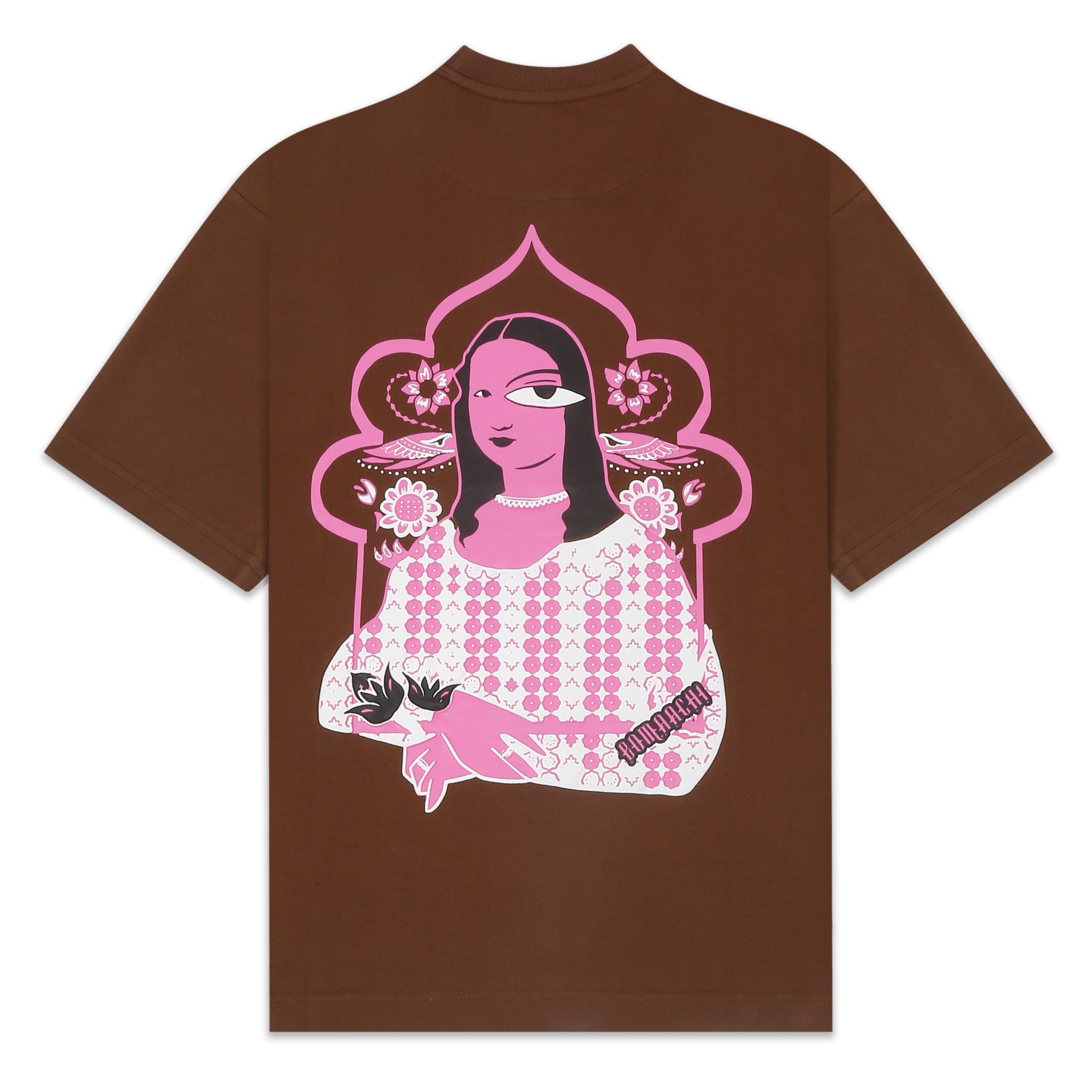 Indian Monalisa Printed T-shirt