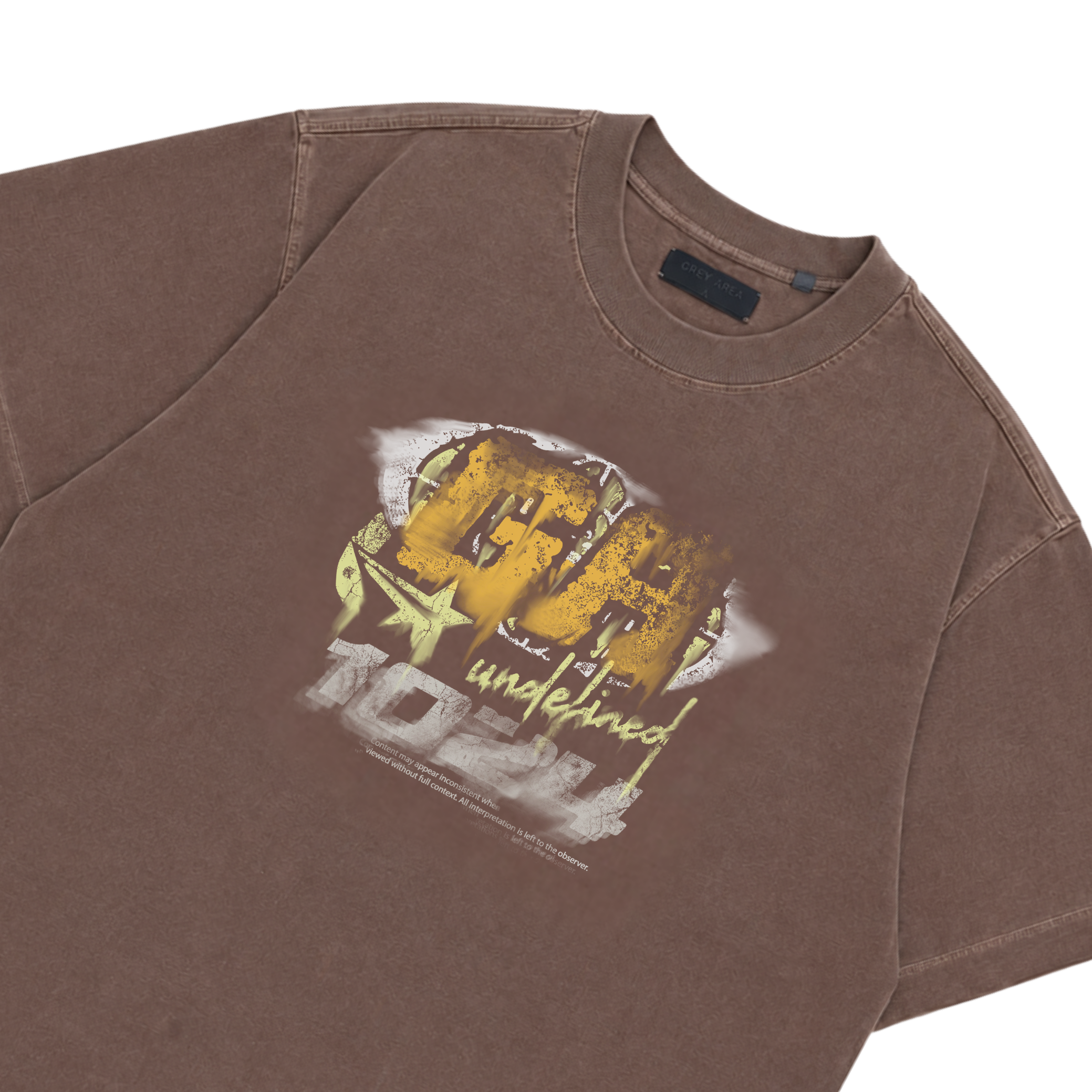 UNDEFINED BROWN T-SHIRT