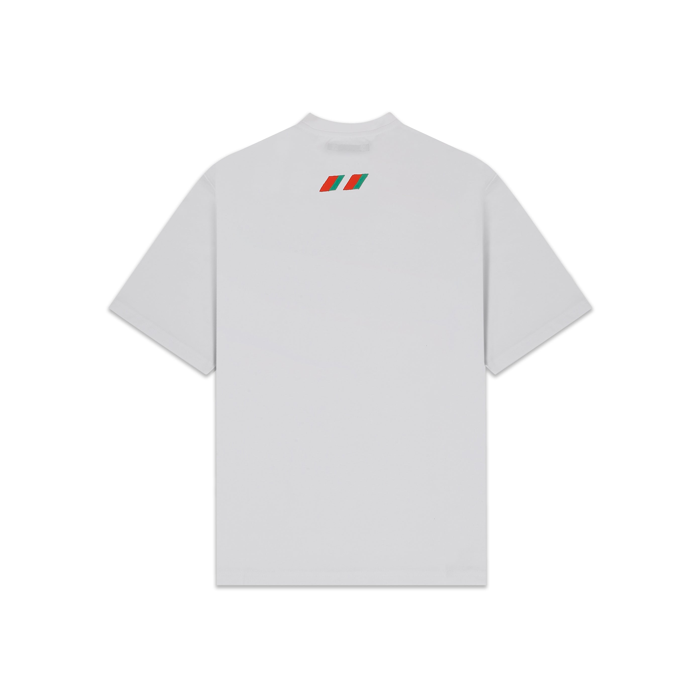 Bright orange expressions t-shirt