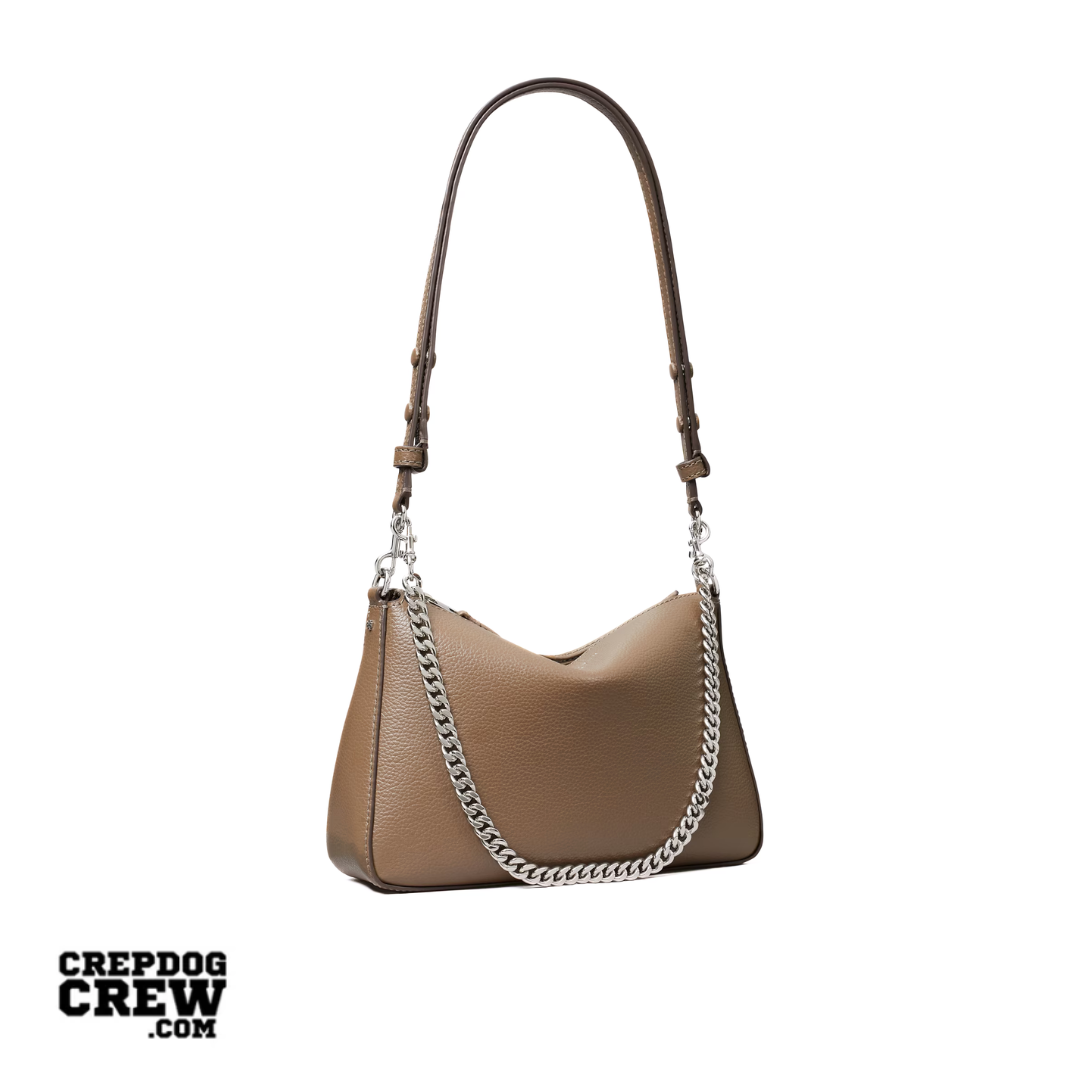 TORY BURCH SMALL PERRY SHOULDER BAG wild mushroom