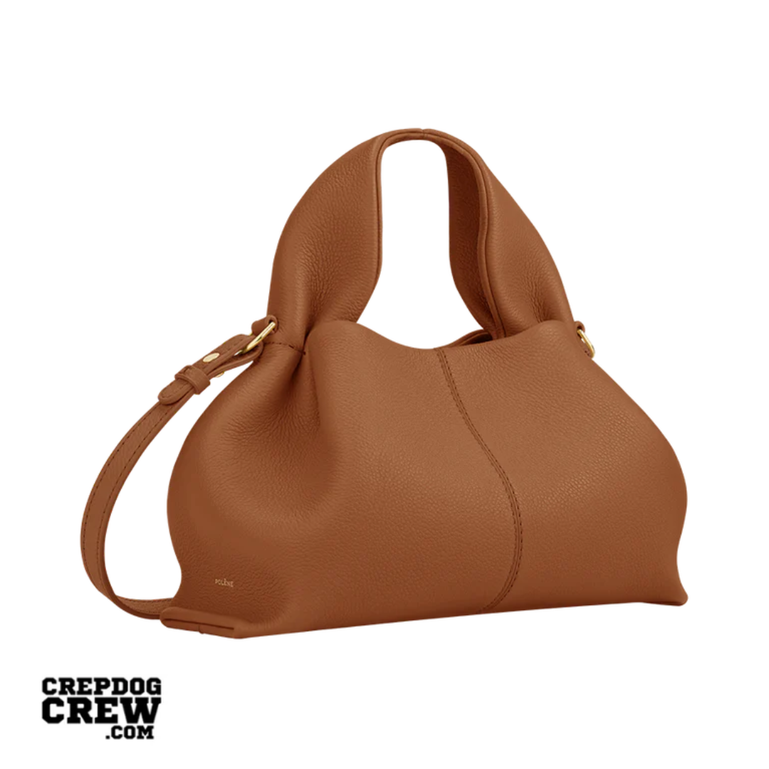 polene Numéro Neuf Mini Edition Textured Camel