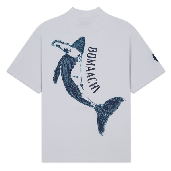 Blue Whale T-shirt|black