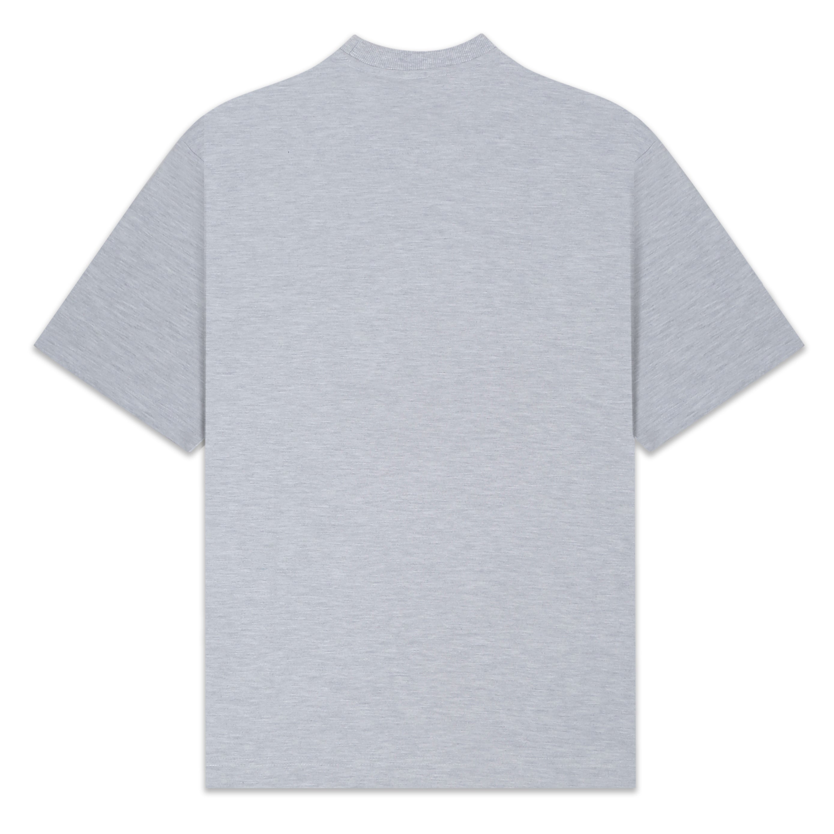 oversized blank melange grey