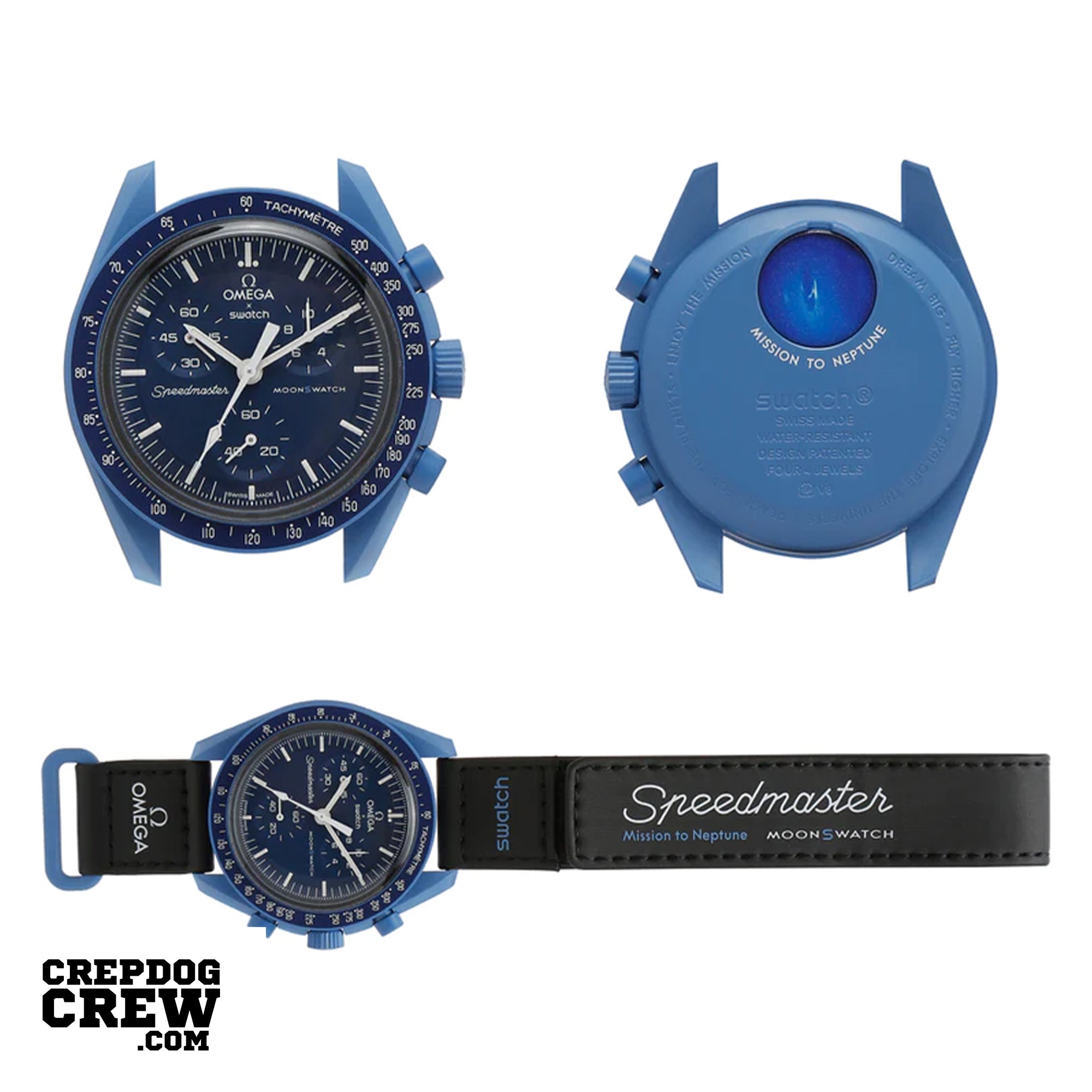 Swatch x Omega Bioceramic Moonswatch Mission to Neptune