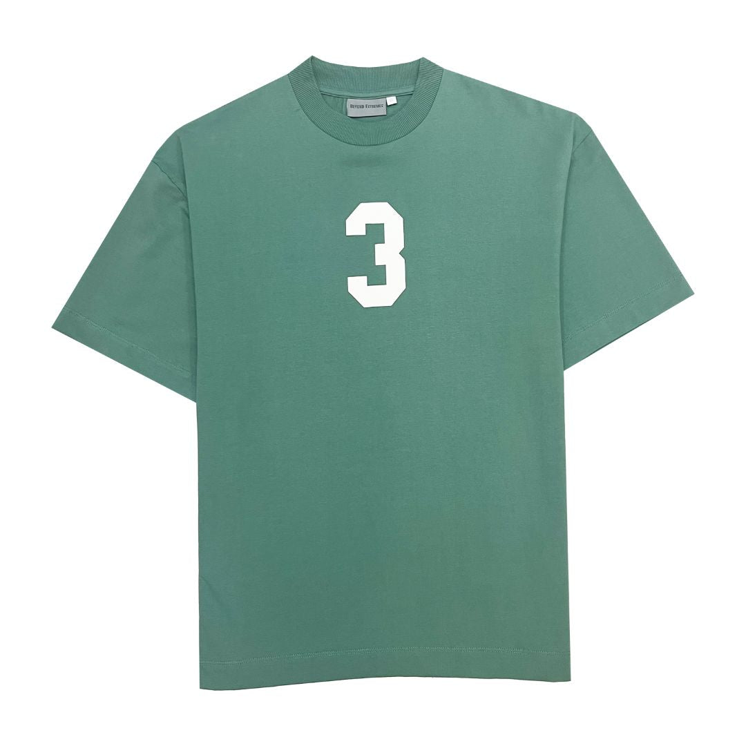 3 T-shirt in Green  [Unisex]