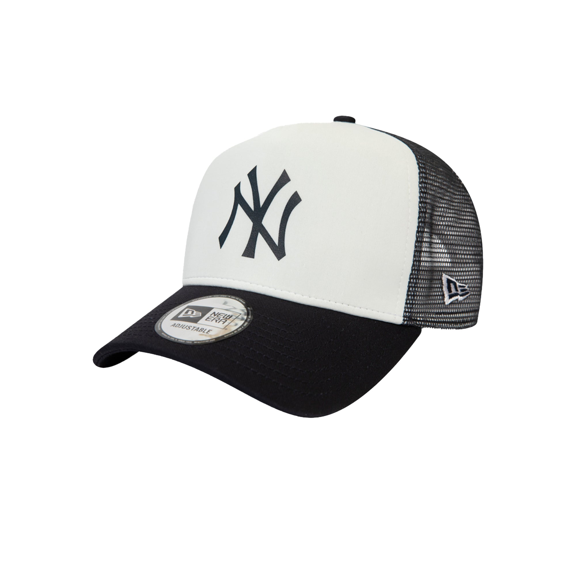 New York Yankees Team Colour White A-Frame Trucker