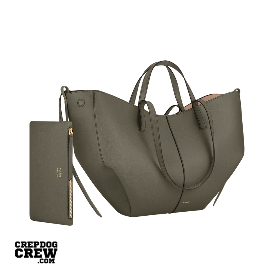 polene Cyme Edition Textured Smoky Green