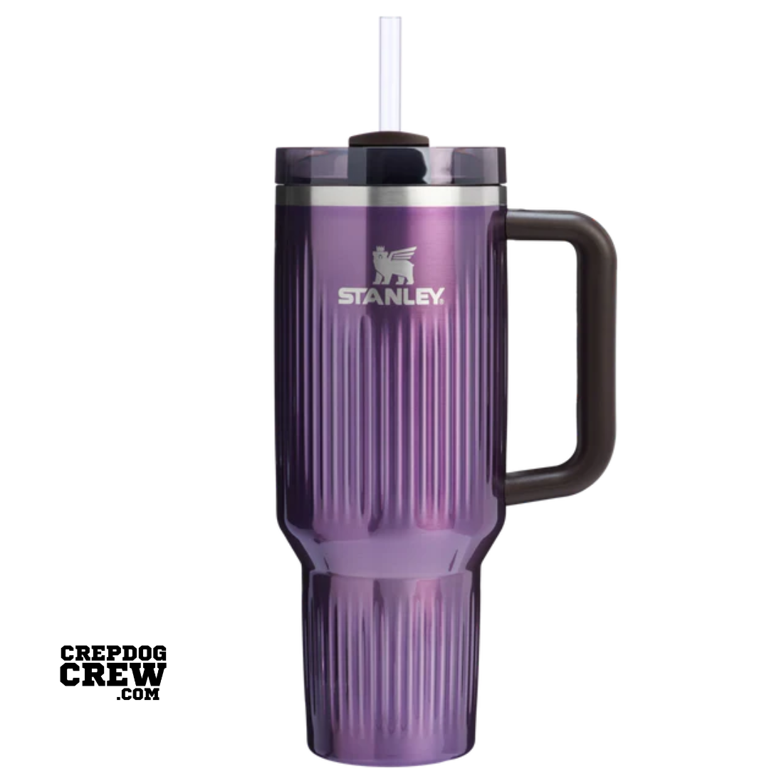 STANLEY TUMBLER Mug FlowState Fluted Wisteria Shine 40 Oz