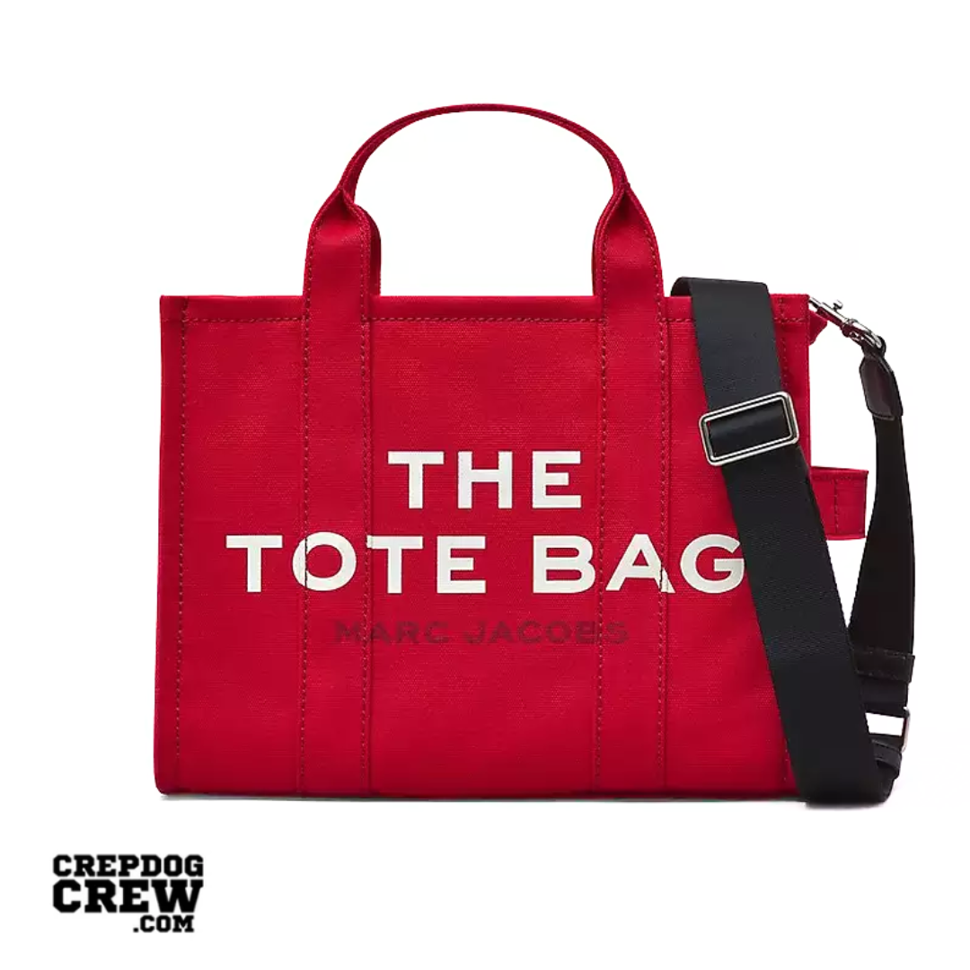 Marc Jacobs The Canvas Medium Tote Bag true red