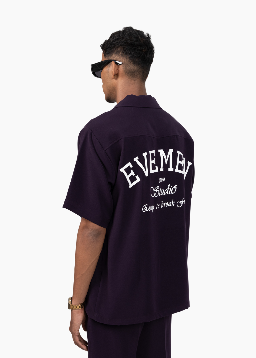 BOWLING SHIRT - PURPLE