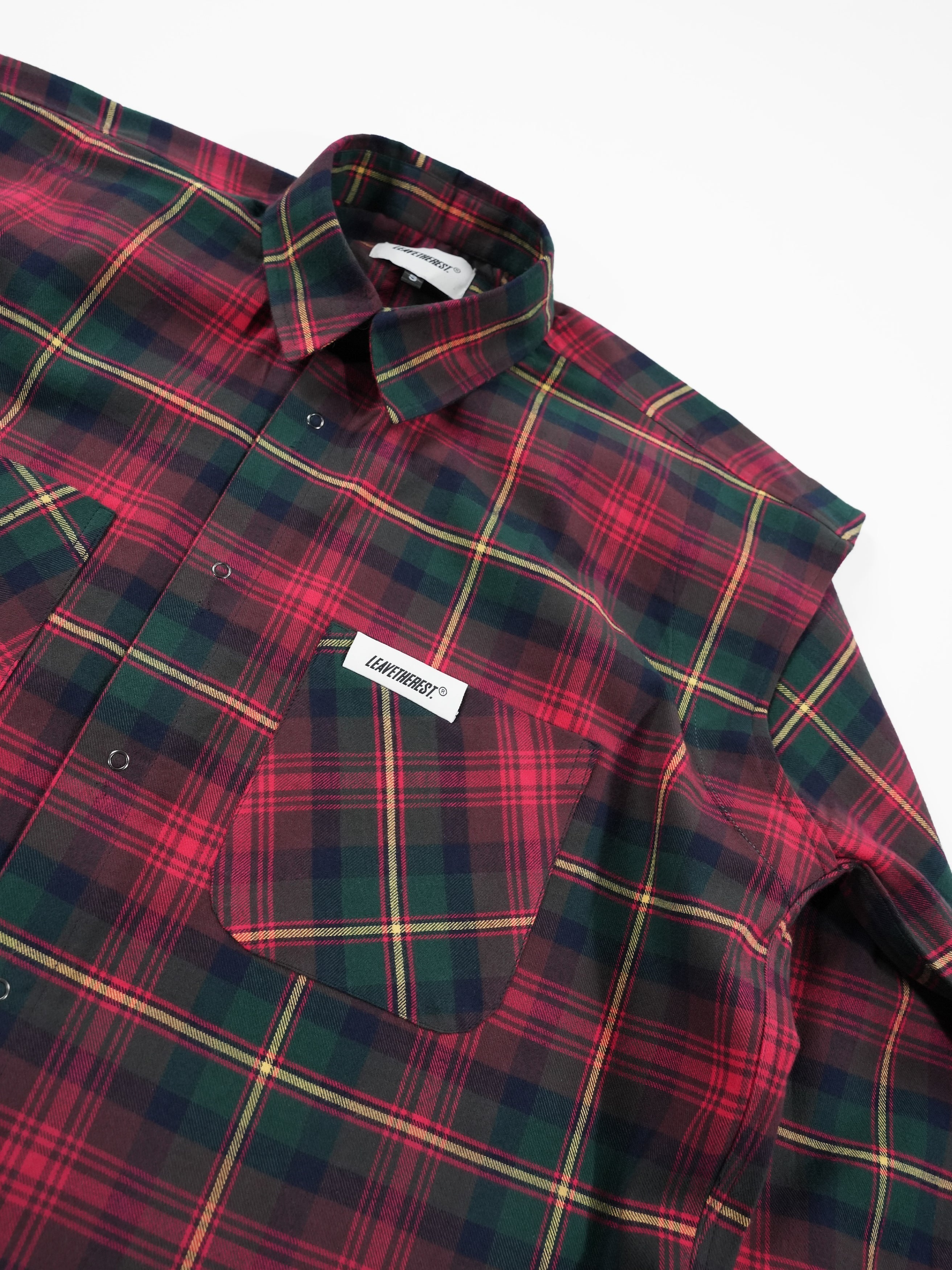 Muscular Shoulder Ninja Sleeve - Red Flannel RTW