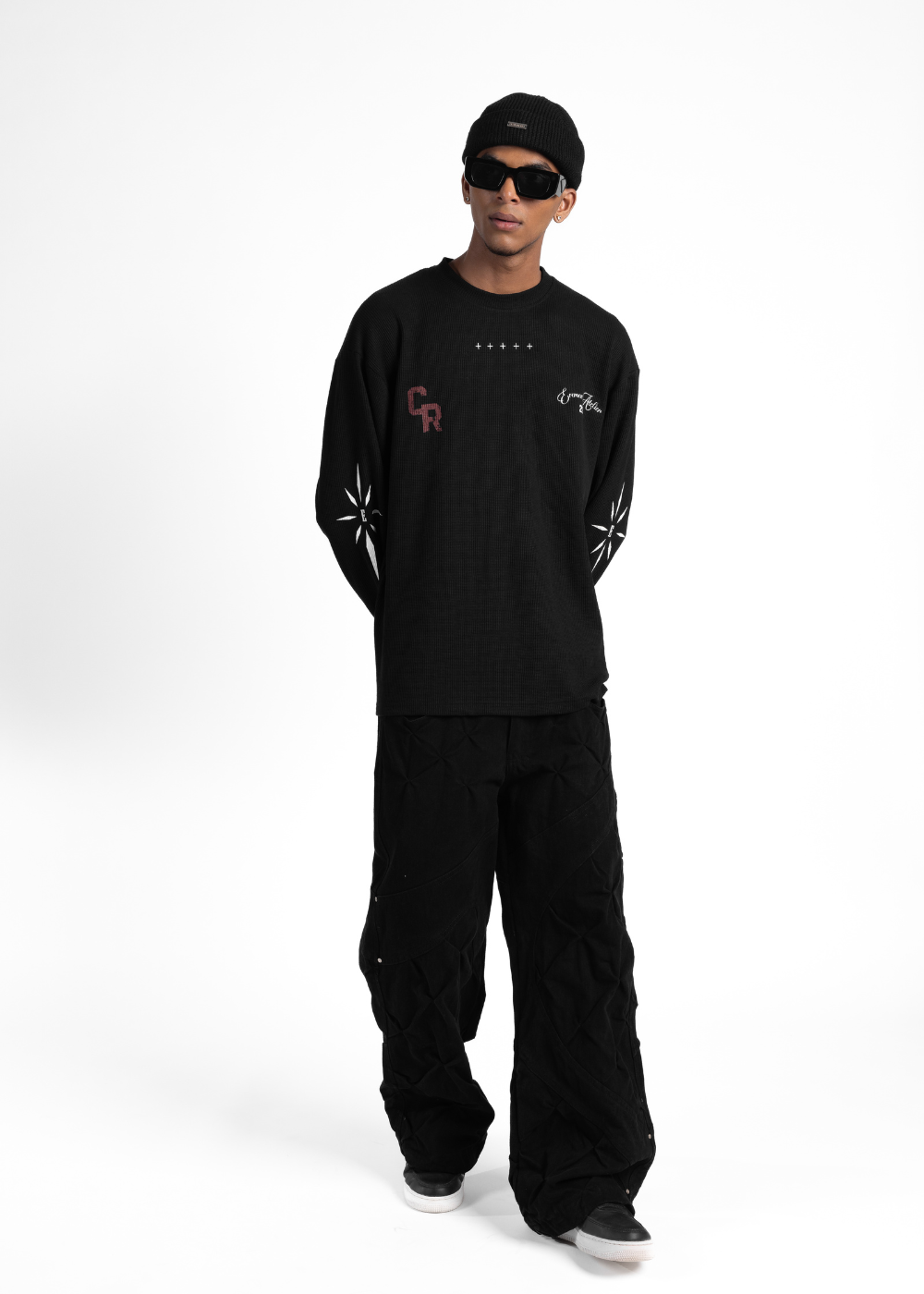 ATELIER T-SHIRT LONG SLEEVE - BLACK