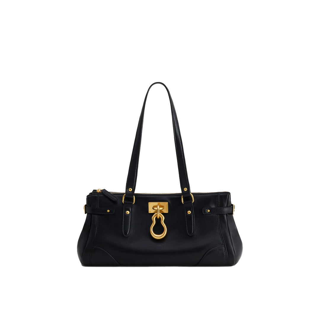 JW PEI Yvette Elongated Tote Bag - Black