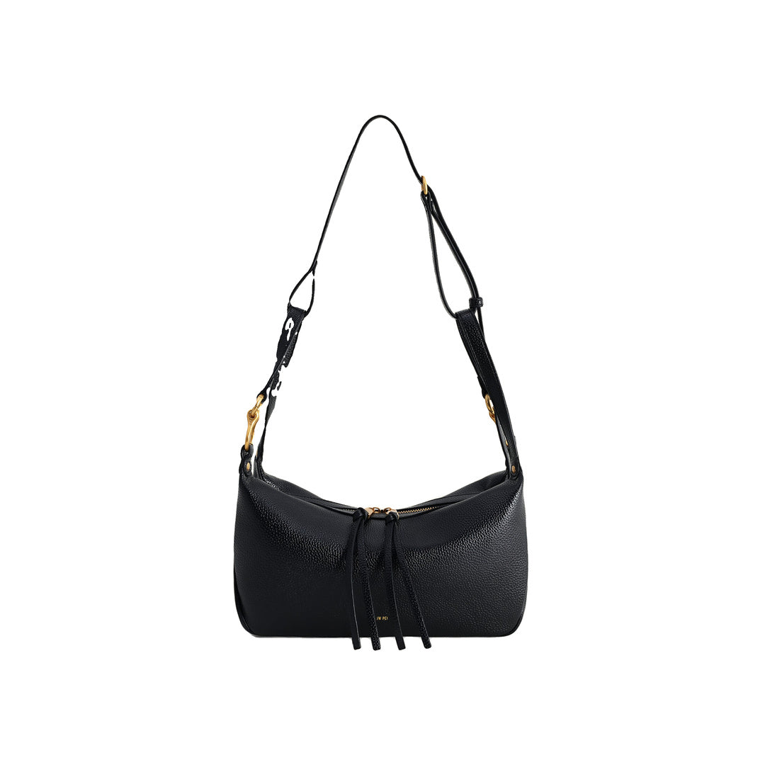JW PEI Selia Soft-Grain Crossbody Bag - Black