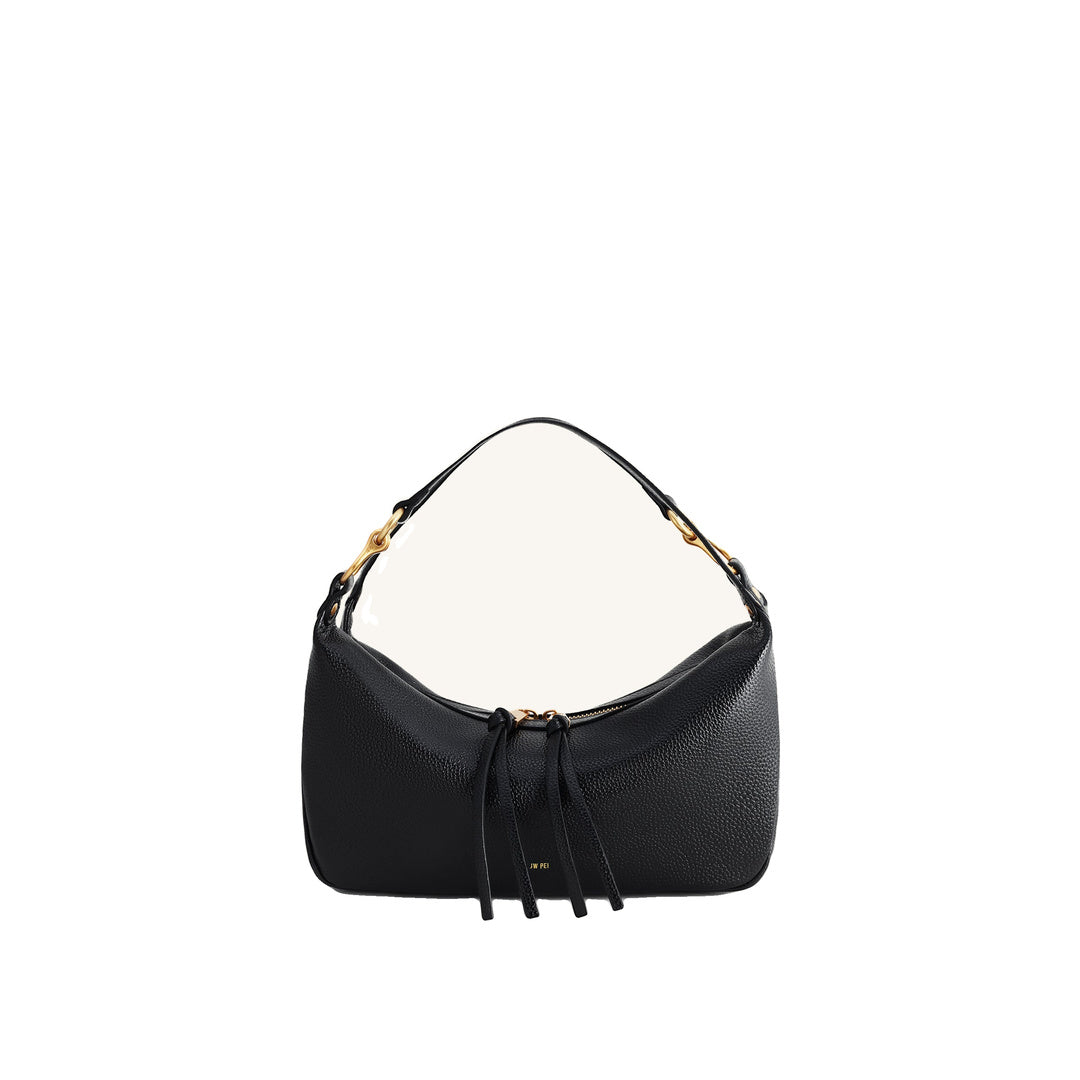 JW PEI Selia Soft-Grain Crossbody Bag - Black