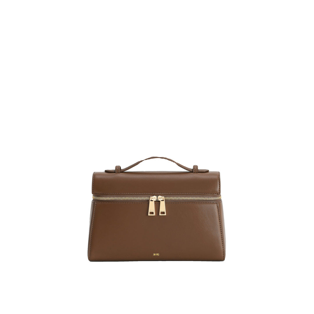 JW PEI Thea Large Top Handle Bag - Mocha Brown