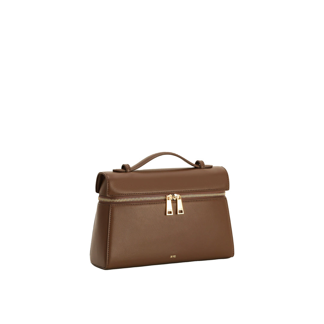 JW PEI Thea Large Top Handle Bag - Mocha Brown