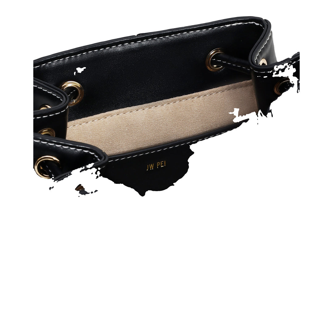 JW PEI Harper Buckle Pocket Backpack - Black